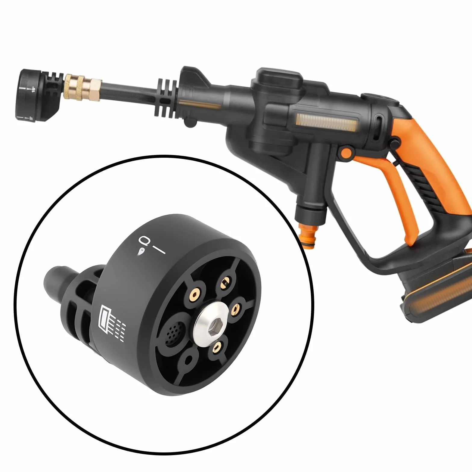 SG Store 2 szt. dysza myjki ciśnieniowej kompatybilna z Worx Hydroshot WG620e WG629e WG630e WG644