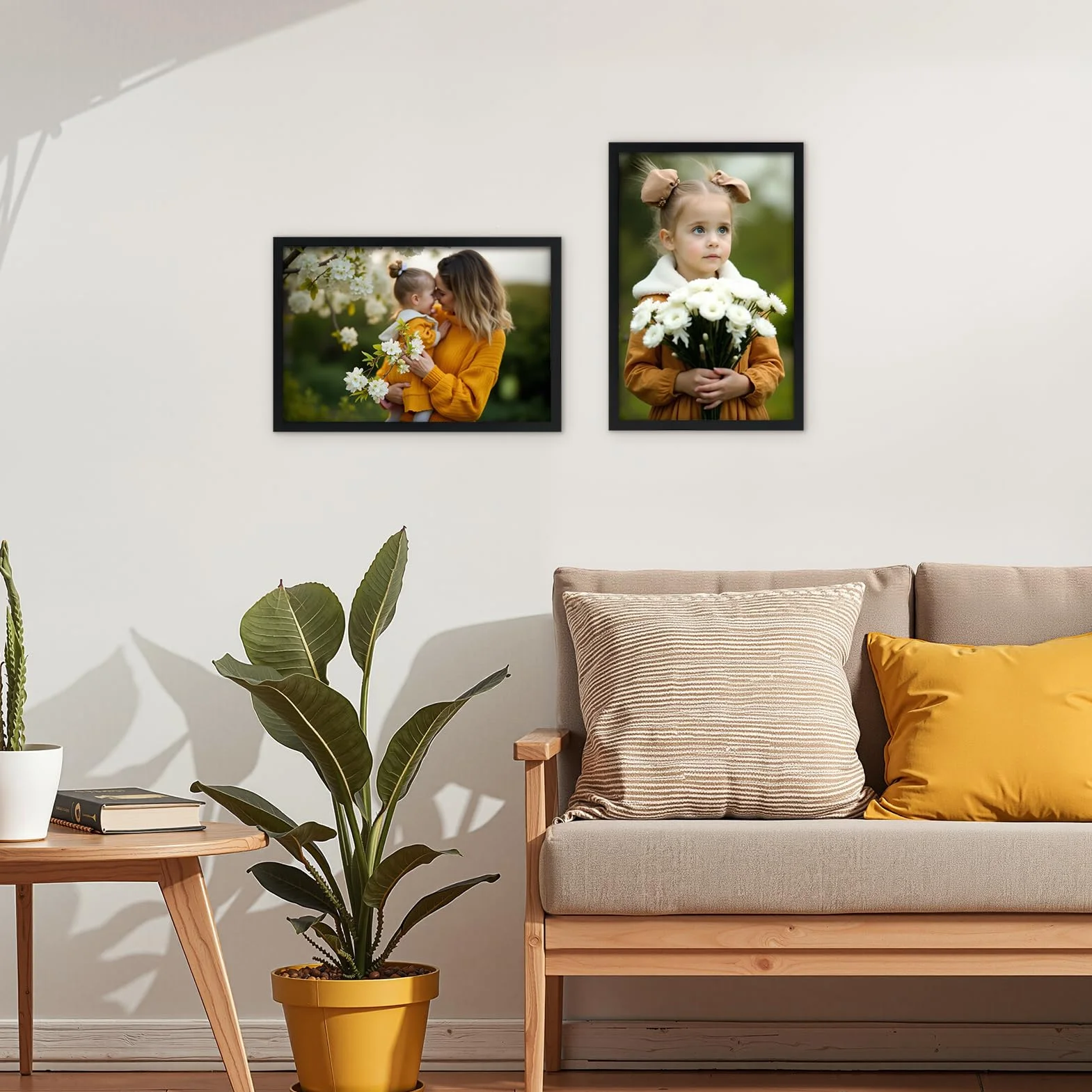 3 Ramy do Zdjęć 20x30 do Zdjęć, Dyplomów, Obrazów, Czarna Rama 20x30