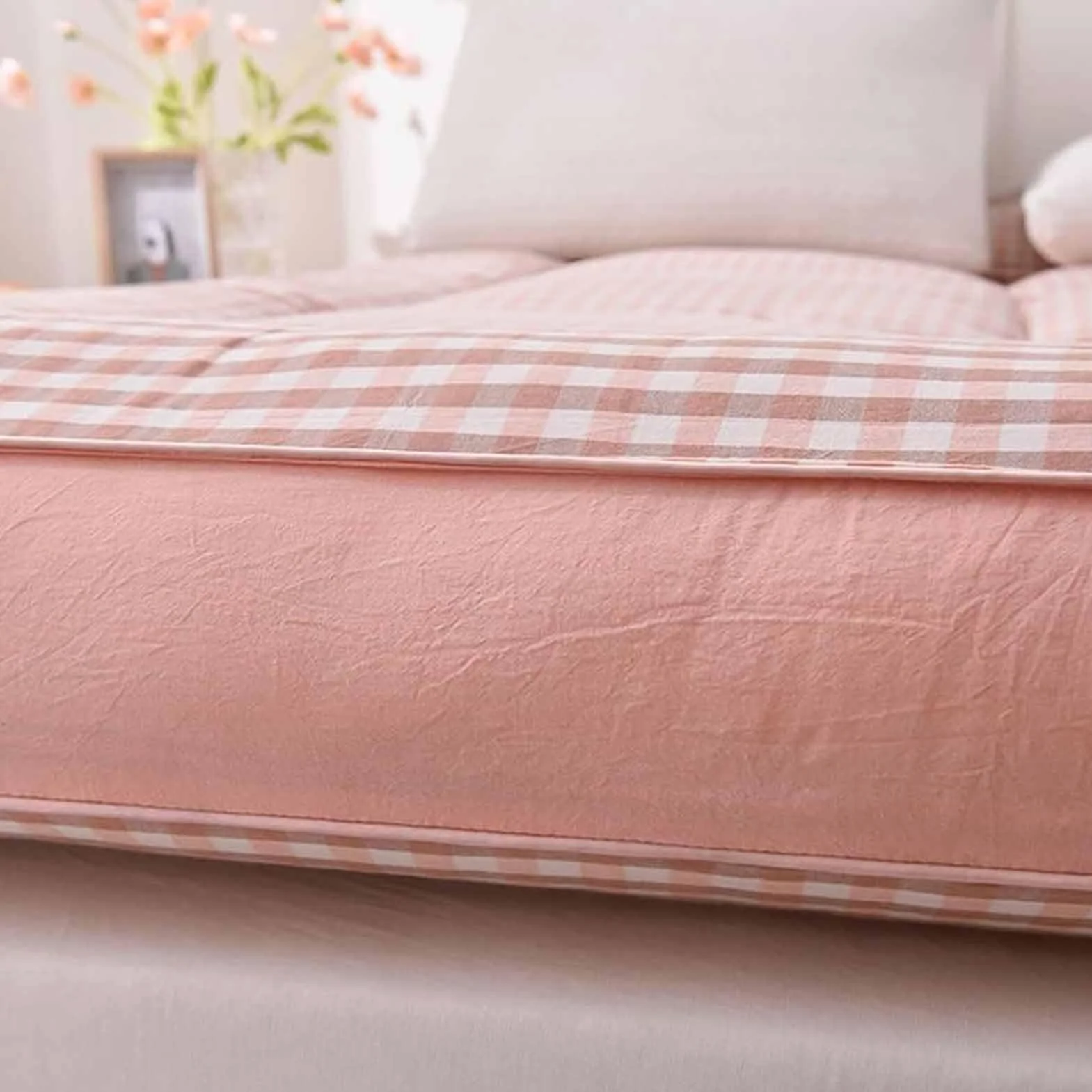 Składany i przenośny japoński materac Futon, miękki i oddychający materac Tatami, idealny na sofę, podłogę lub małe przestrzenie Green 100x200cm