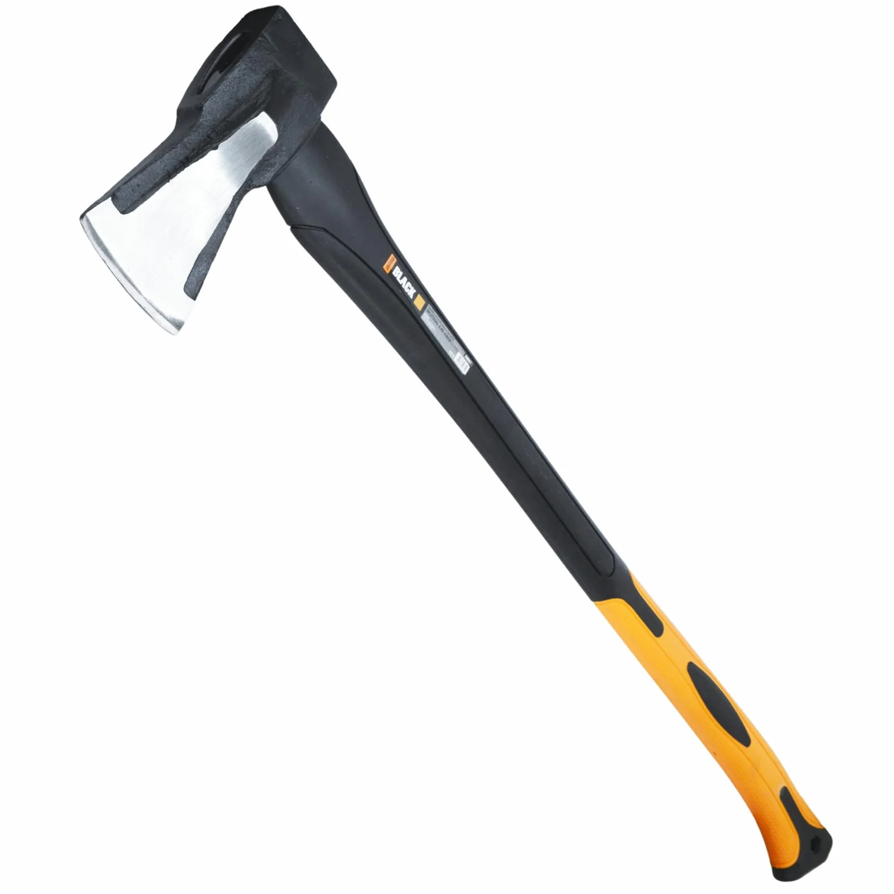 Black SIEKIERA ROZŁUPUJĄCA FIBERGLASS 2500G DUŻA UNIWERSALNA MOCNA BLACK