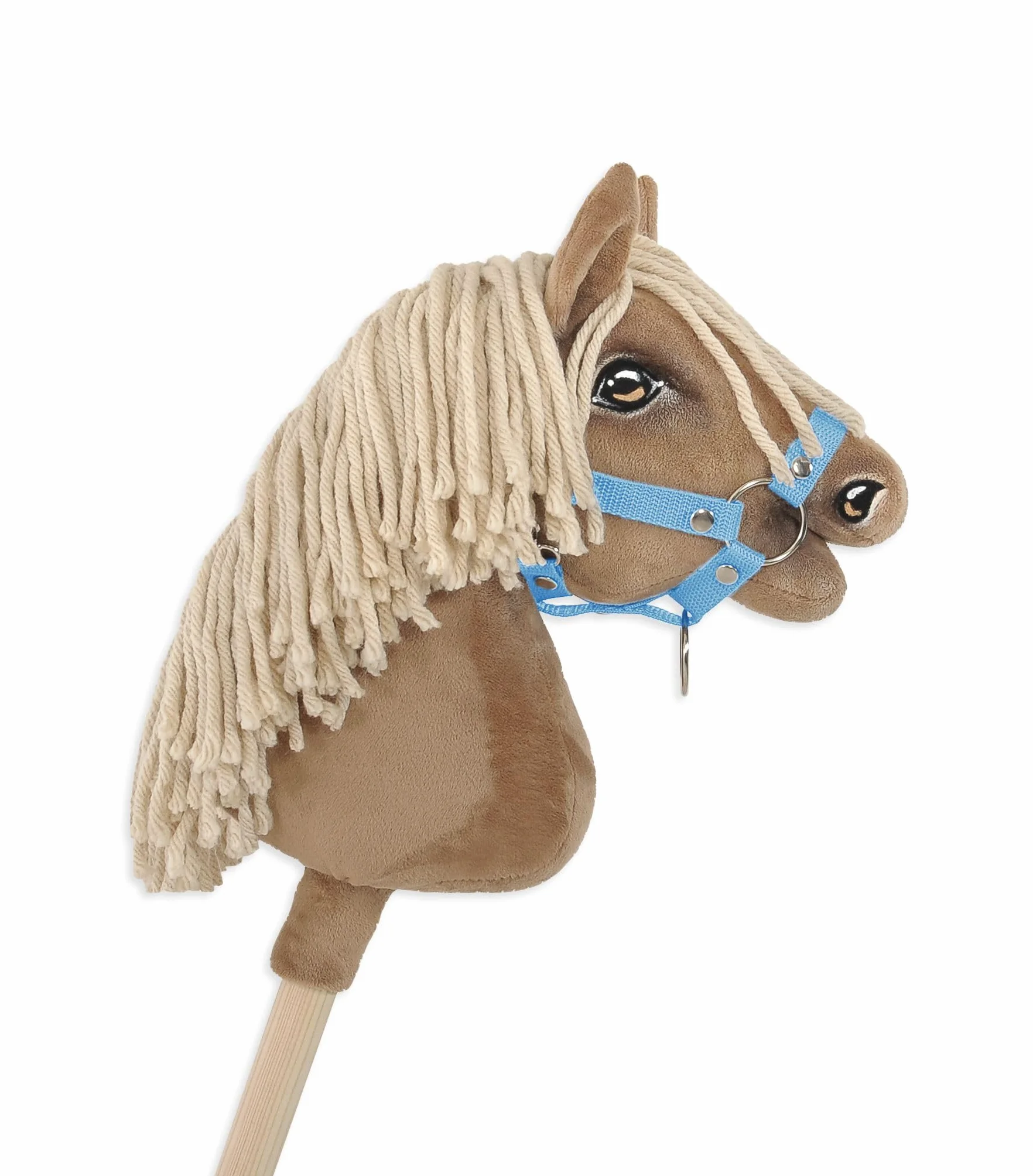 Kantar dla konia Hobby Horse A4 zapinany mały błękitny