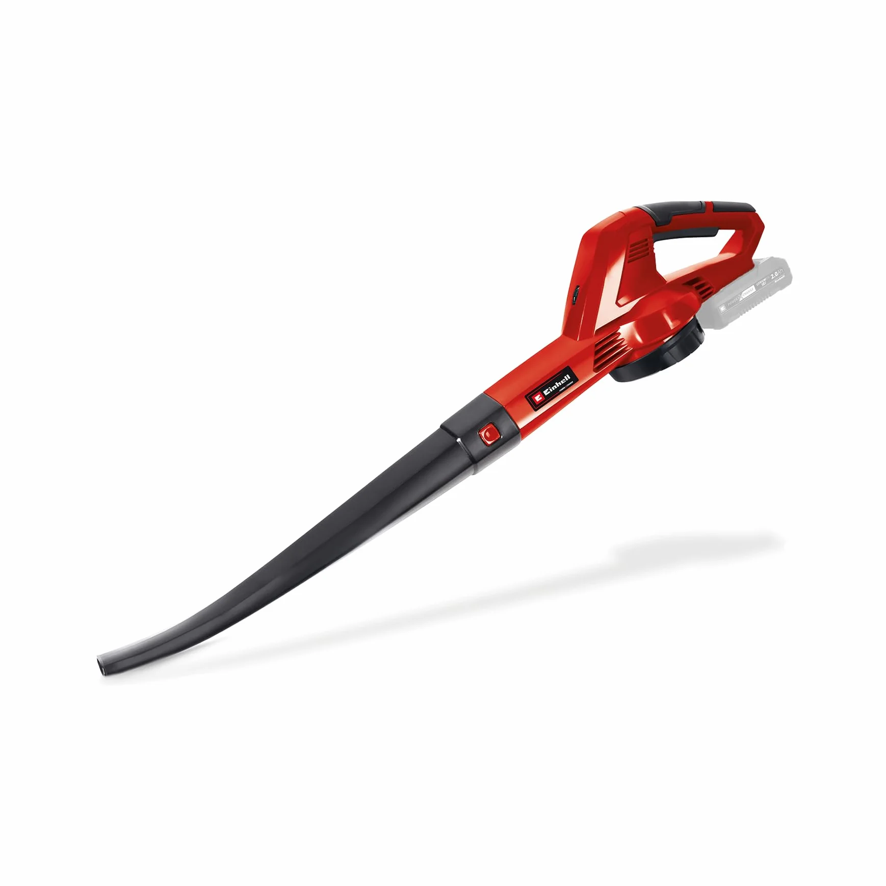 Einhell Akumulatorowa dmuchawa do liści GC-CL 18 Li E-Solo Power X-Change (Li-ion, 18 V, prędkość nadmuchu 210 km/h, uchwyt Softgrip, elektroniczna regulacja prędkości, bez akumulatora i ładowarki)