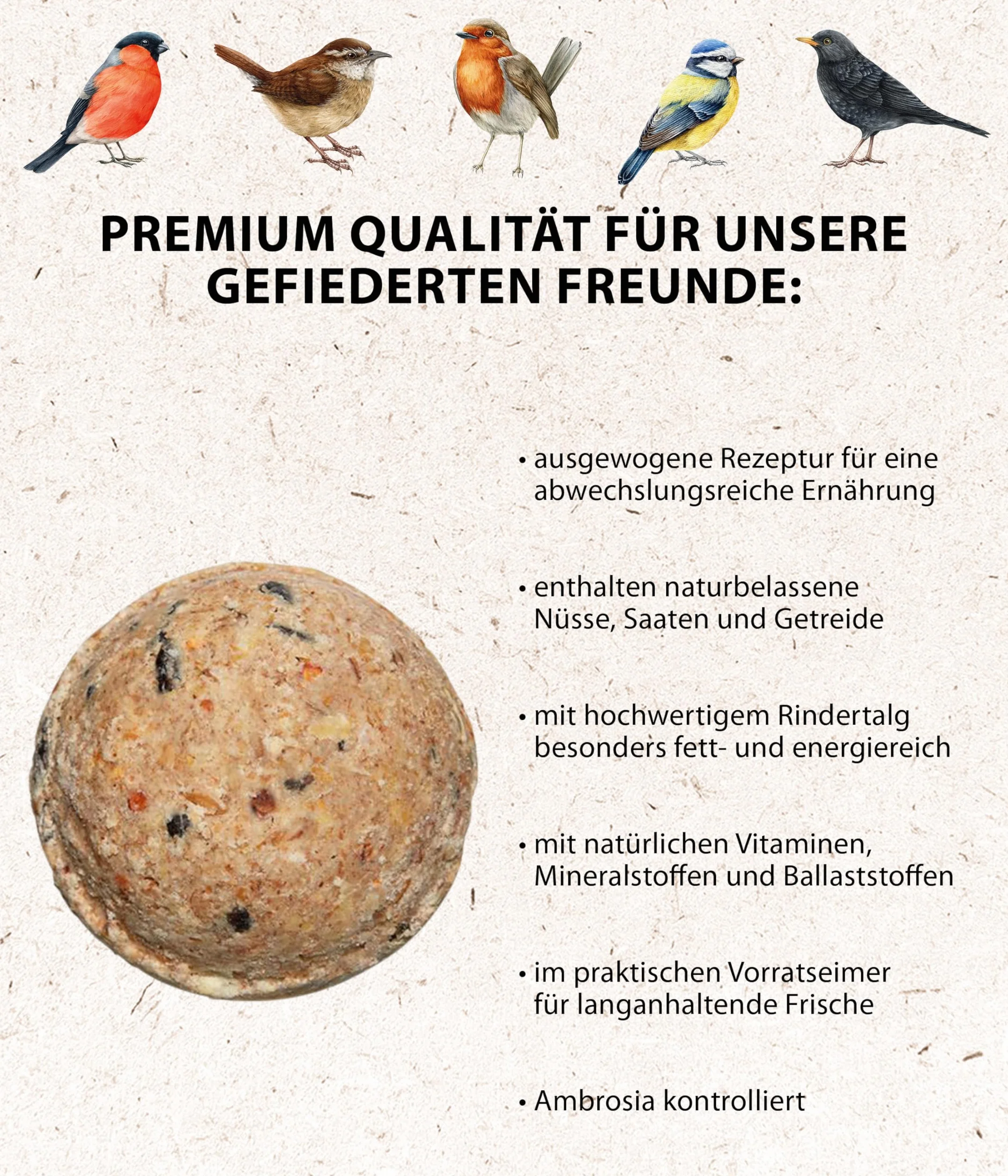 Dehner Premium Karma, Zboża, 3 kg
