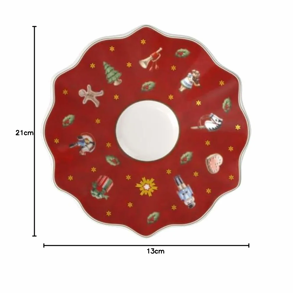 Villeroy & Boch Toy's Delight Spodek Filiżanka do espresso, porcelanowa, biała/kolorowa