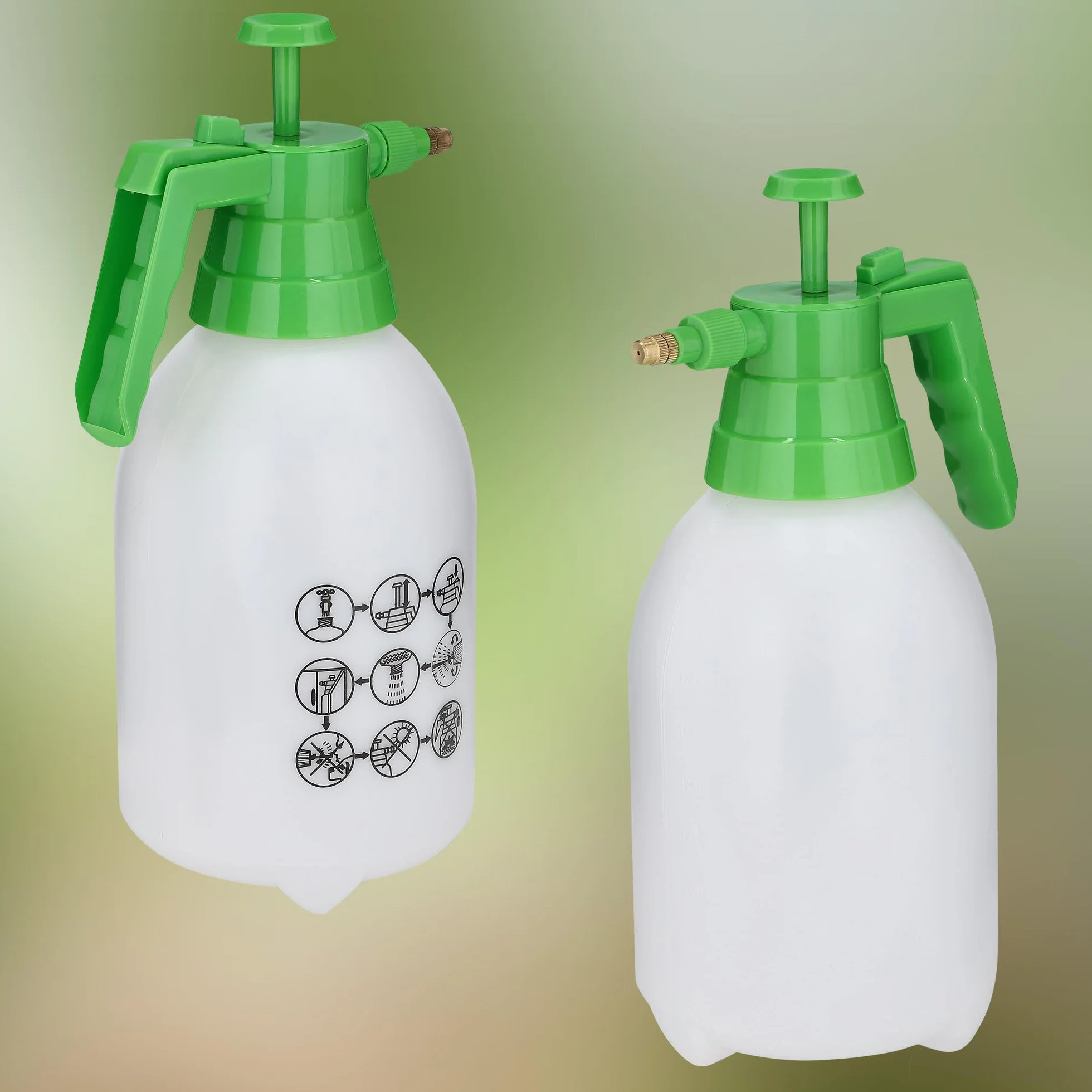 KOTARBAU® Opryskiwacz ciśnieniowy, pojemność 2 l, rozpylacz z regulowaną dyszą do spryskiwania roślin