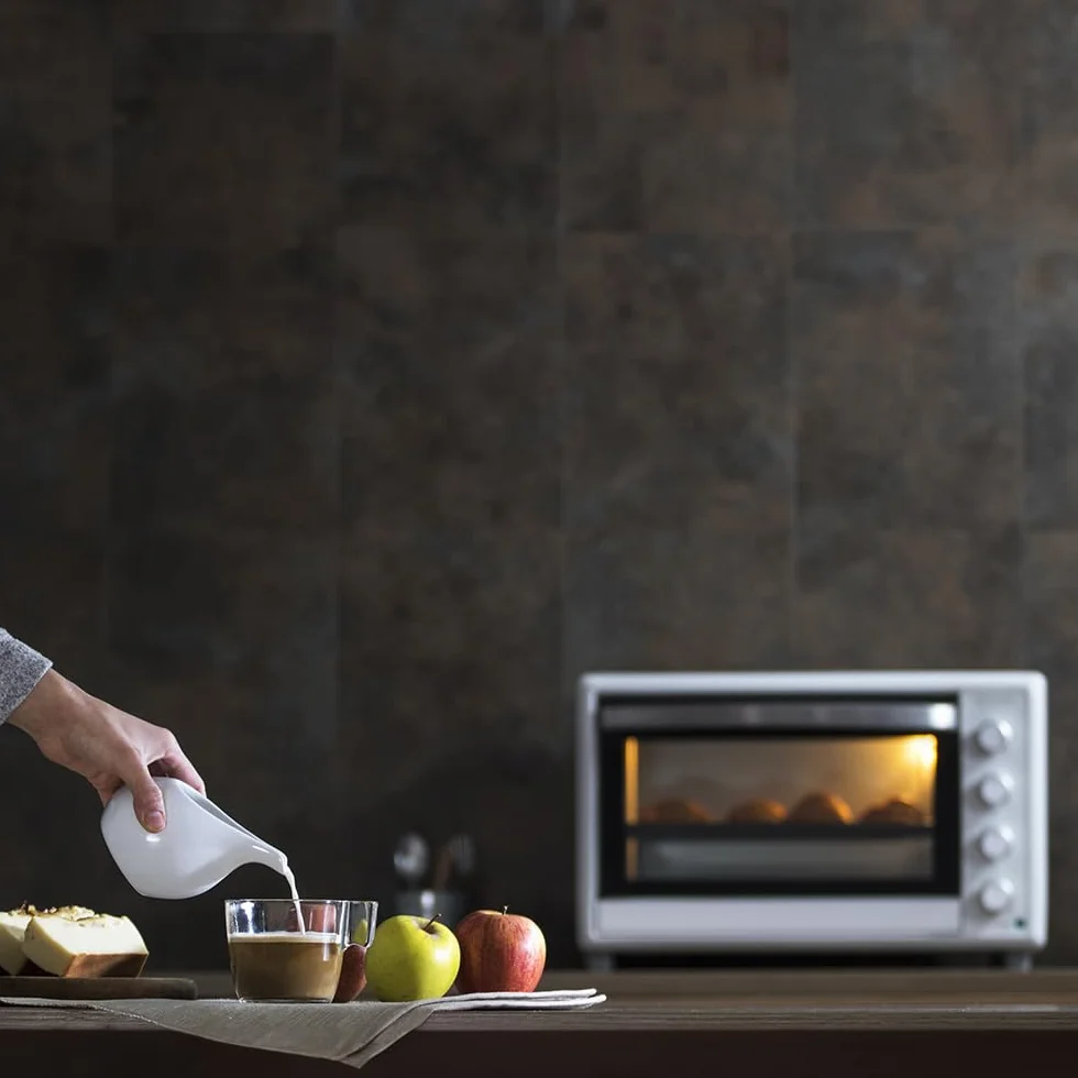 Cecotec Piekarnik Konwekcja 46 litrów Piekarnik & Toast 4600 White Gyro. 2000 W, Światło wewnętrzne, 12 funkcji, temperatura do 230º, Podwójne szklane drzwi, W zestawie obrotowy Rustidor