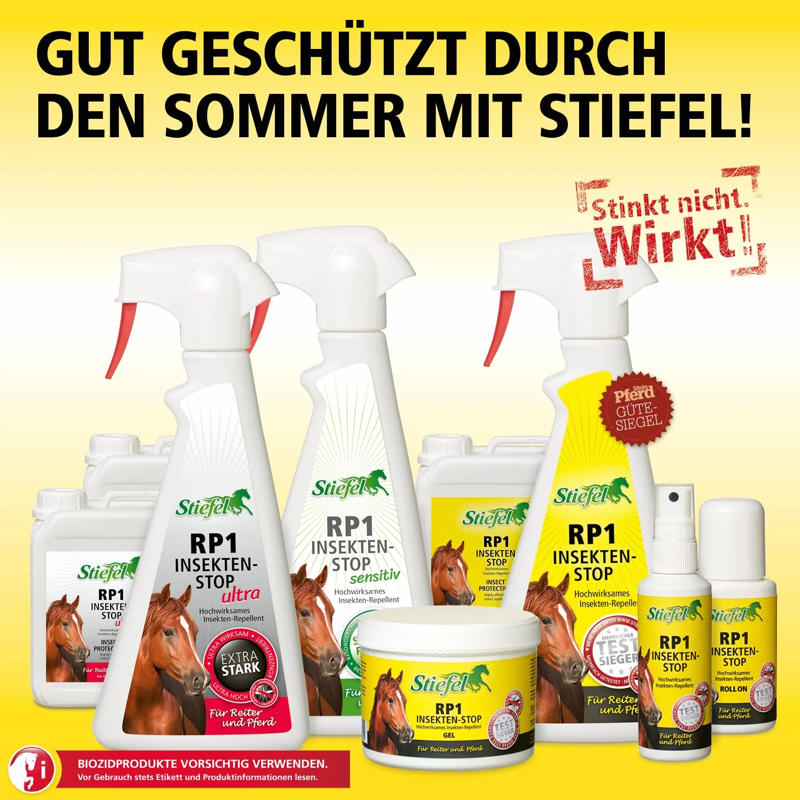 Stivali RP1 Stop Gel di Insetti per Cavaliere e Cavallo