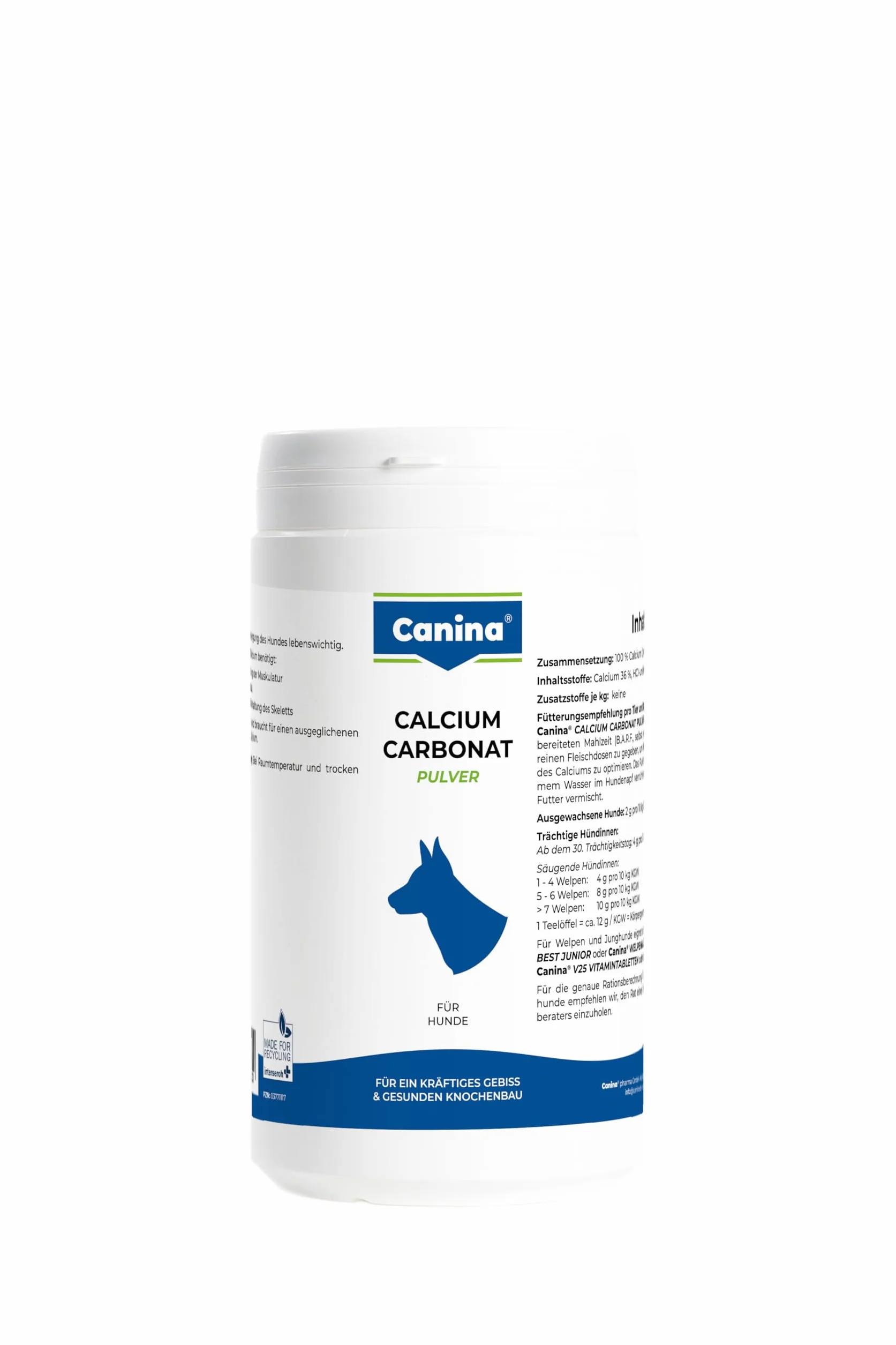Canina Proszek węglanowy wapnia 1 kg