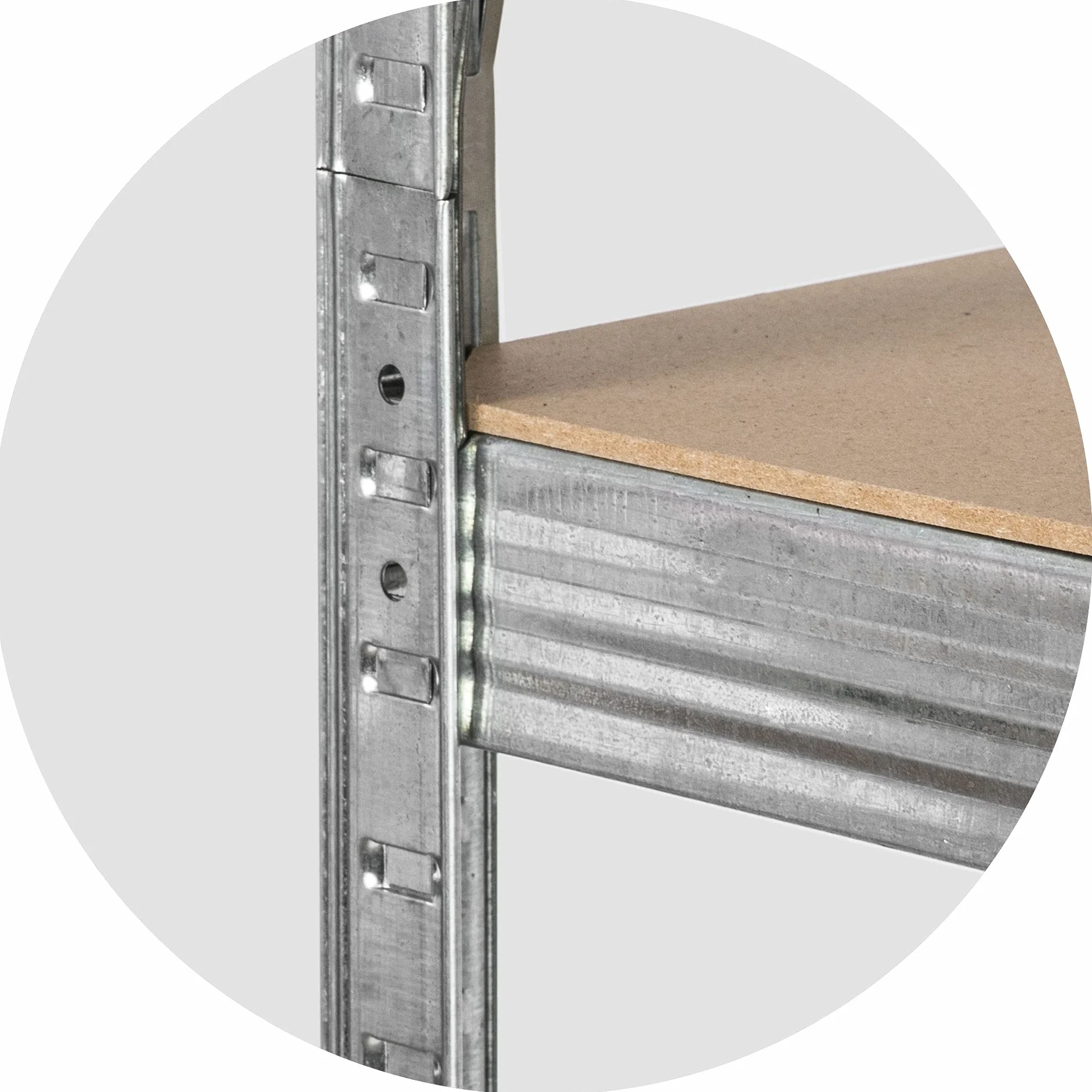 Regał metalowy magazynowy 180 x 90 x 40 cm 875 kg Humberg HR-812