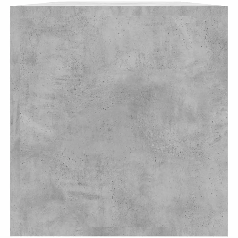 vidaXL Szafka na płyty winylowe, szarość betonu, 71x34x36 cm