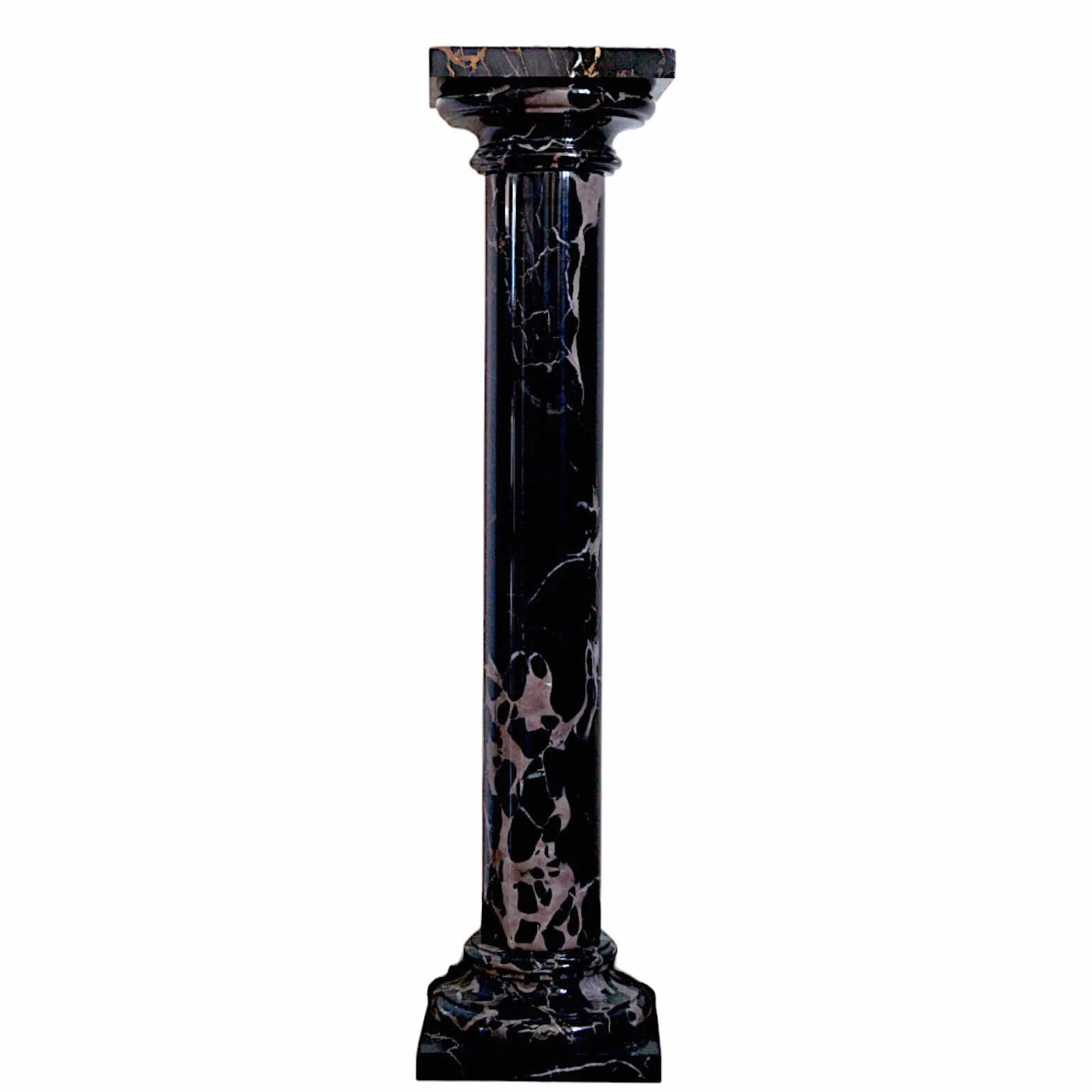 Marmurowa kolumna Portoro Antique Marble Column Made in Italy H.100cm