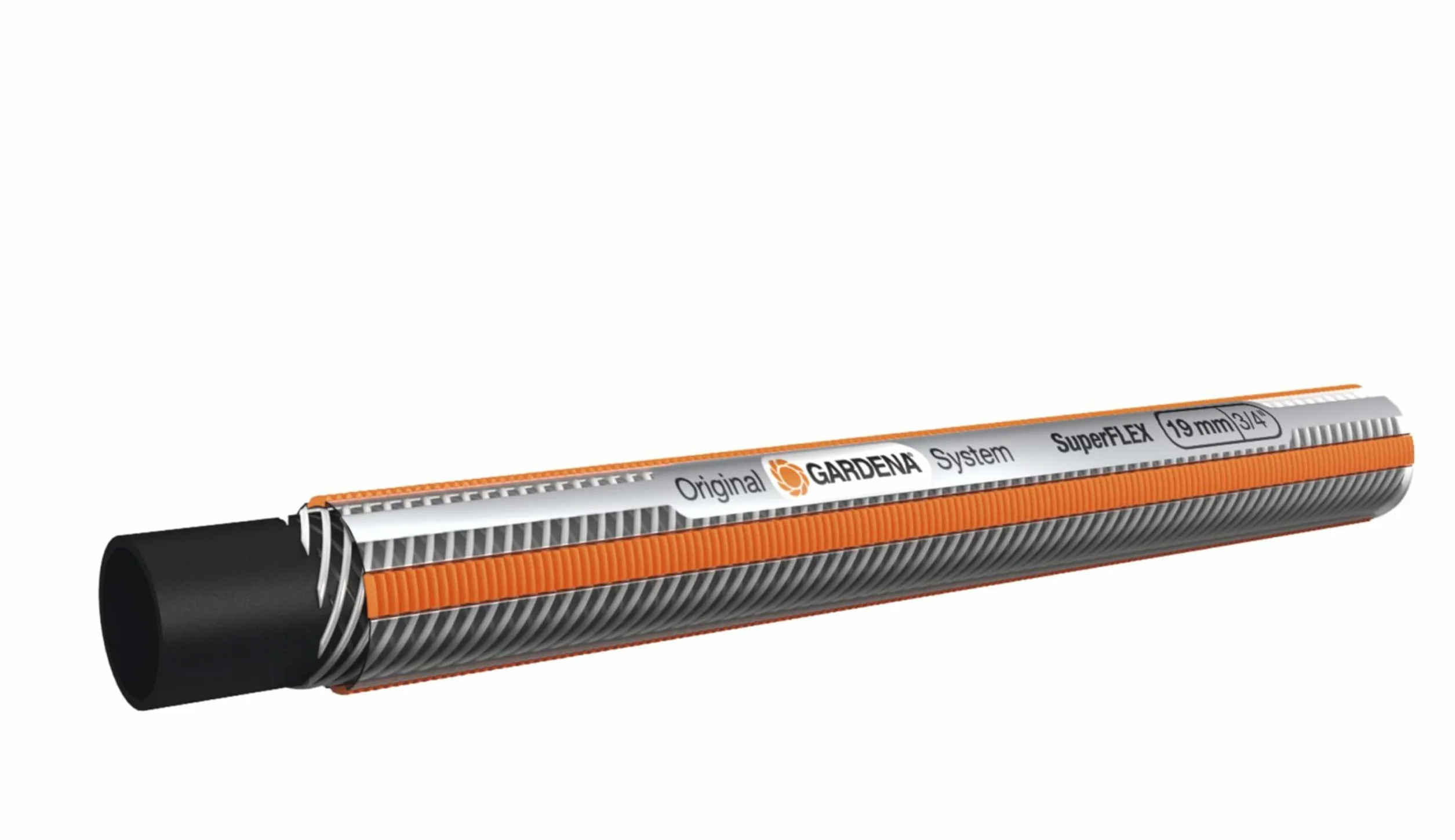 Gardena wąż Premium SuperFLEX 13 mm (1/2"), 20 m: wąż ogrodowy z profilem Power Grip, ciśnienie rozrywające 35 barów, wysoce elastyczny, odporny na odkształcenia i promieniowanie UV (18093-20)