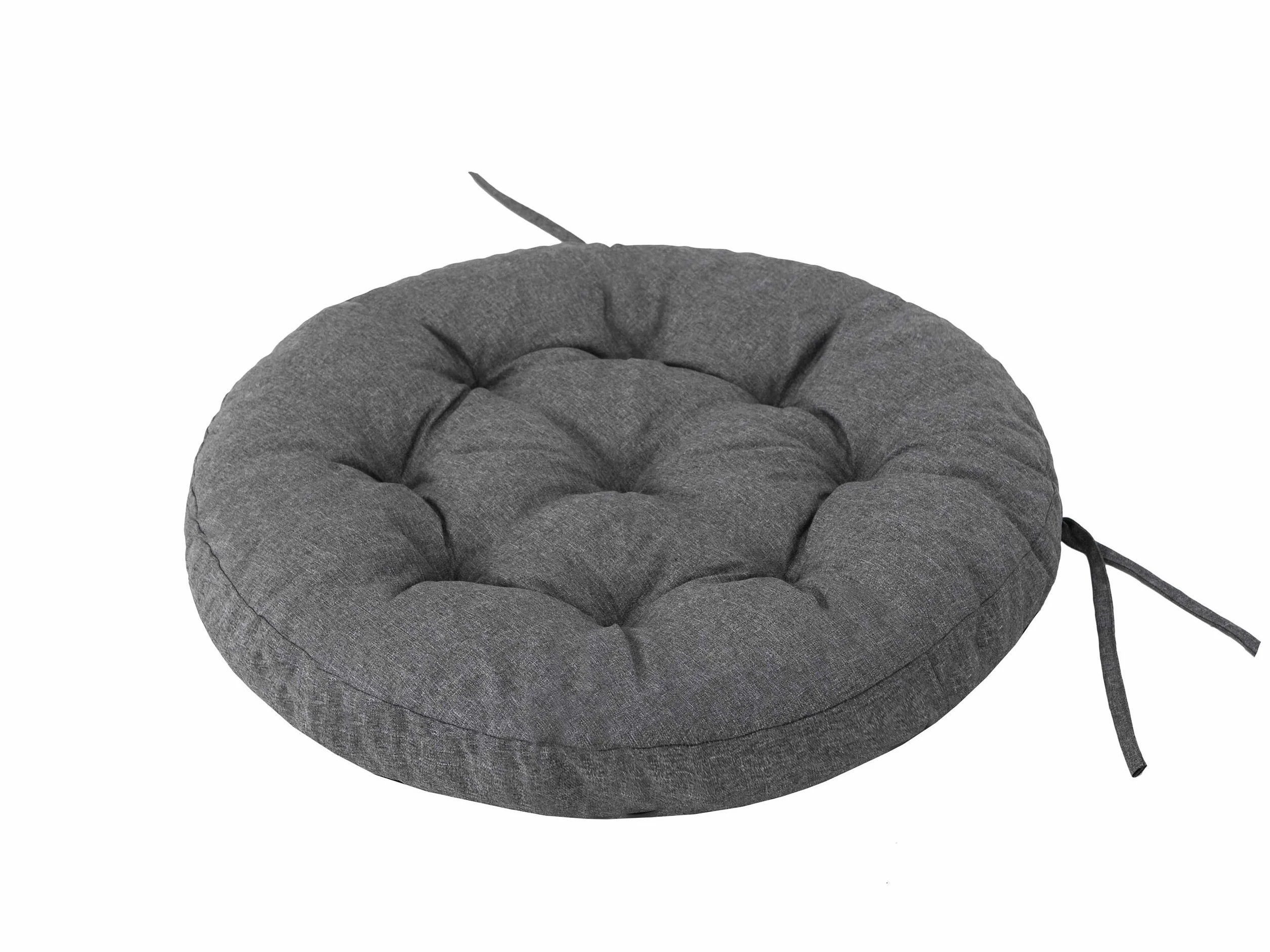PillowPrim Poduszka na huśtawkę wiszącą, gniazdo bociana, poduszka na huśtawkę, huśtawkę wiszącą, spokój i czas wolny, antracytowa, 65 x 65 cm