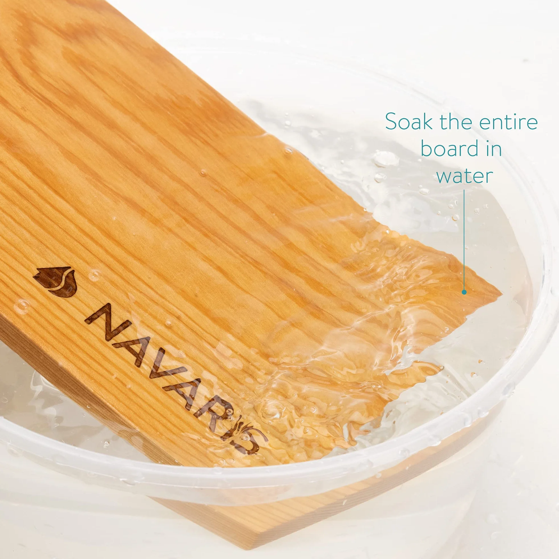 Navaris 6 x deski do grillowania z drewna cedrowego, 35 x 14 cm