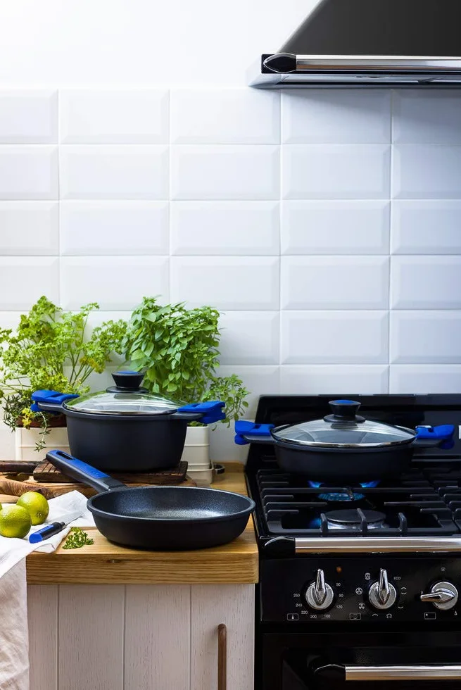 BRA Advance płyta grillowa, 40 cm, odlew aluminiowy z powłoką zapobiegającą przywieraniu, bez PFOA, super wzmocniona, wysoka odporność na zarysowania i ścieranie, nadaje się do płyt indukcyjnych