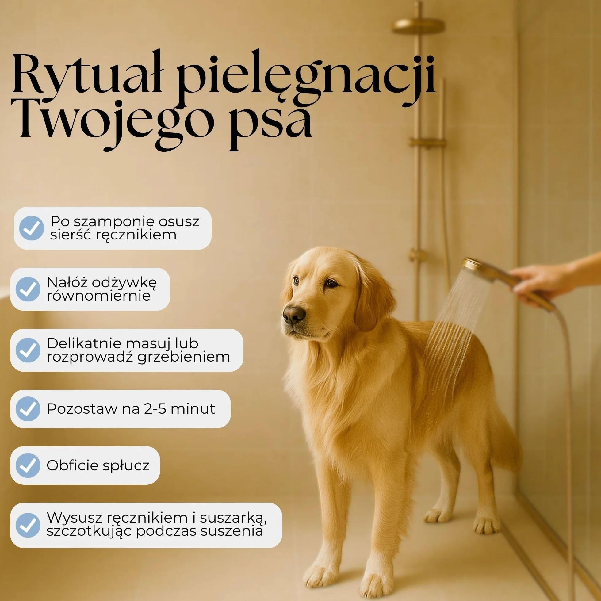 Odżywka dla Psów 250ml – ASSOPET – Naturalna Odżywka z Bio Olejem Arganowym i Bio Aloesem – Zmiękczająca, Rozplątująca i Nabłyszczająca – Bezpieczna, Delikatna, Wegańska, Made in Italy