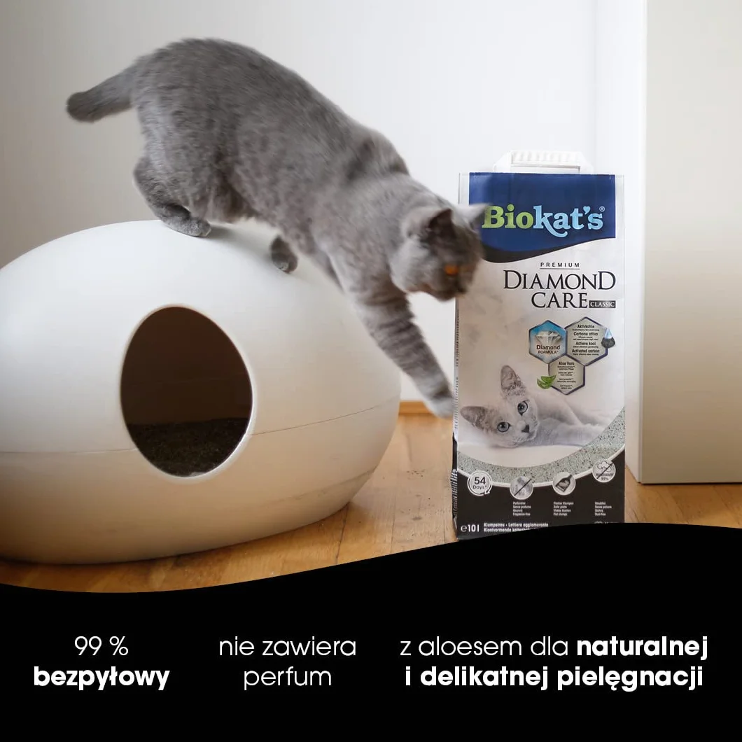 Biokat'S Diamond Care Ściółka z Naturalnej Gliny 10 L