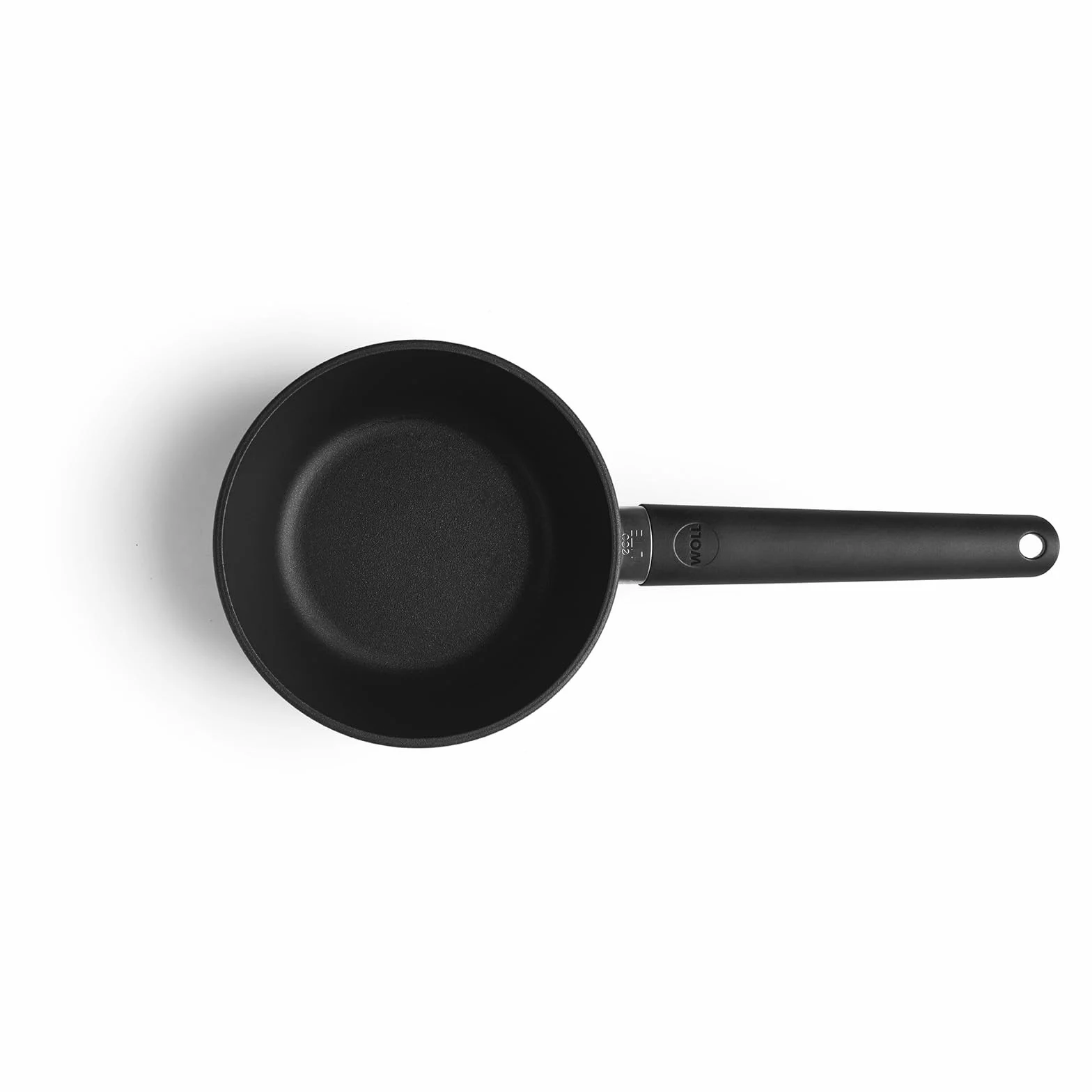 WOLL Eco Lite QXR garnek z trzonkiem Ø 18 cm, 2,0 l z mocnym trzonkiem – nieprzywierający garnek Diamond-QXR – nie zawiera PFAS – aluminium z recyklingu, indukcja, nadaje się do piekarników