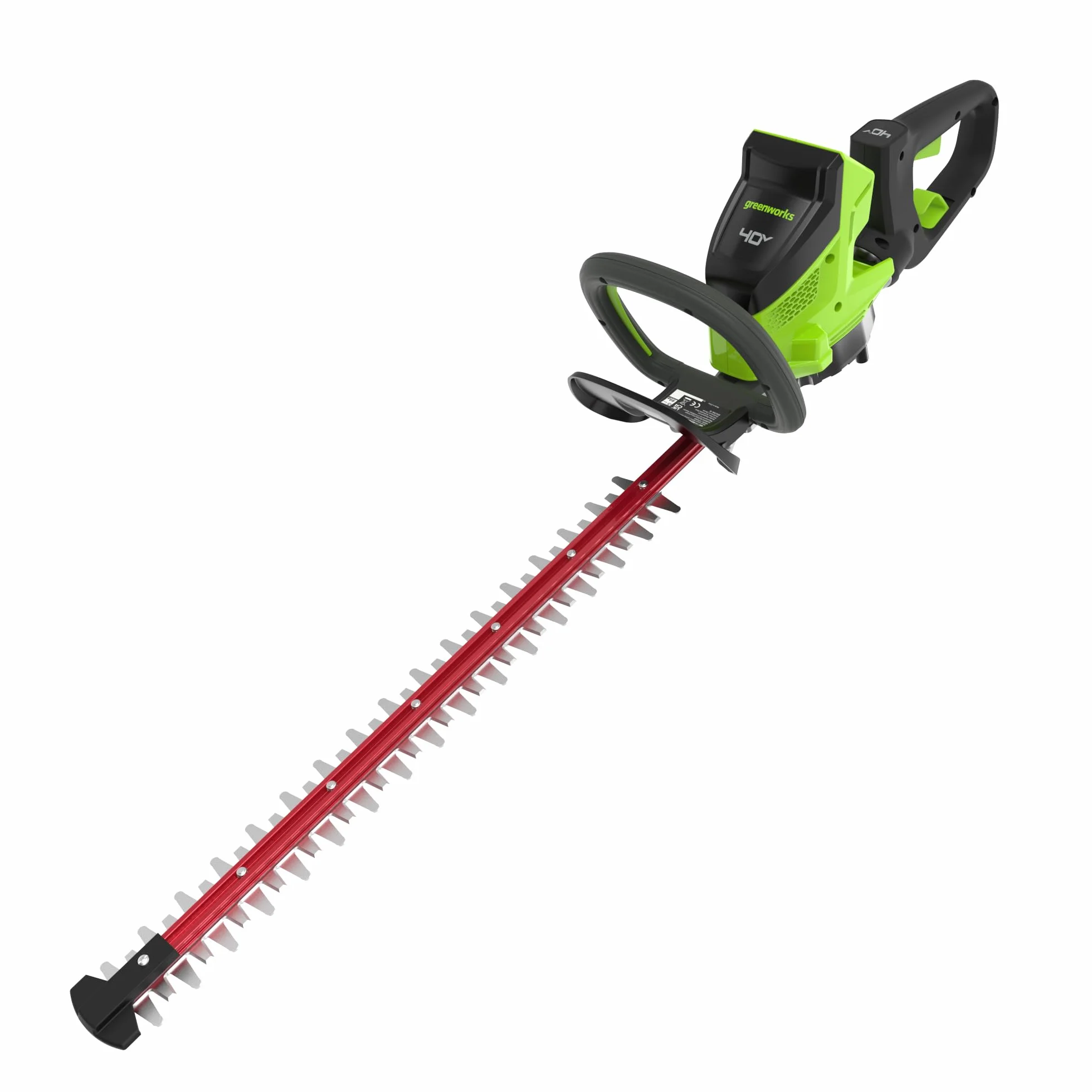 Greenworks Bezprzewodowe nożyce do żywopłotu 66 cm, bezszczotkowy silnik cięcia do 28 mm grubości, 3400 SPM bez baterii 40V i ładowarka GD40HT66