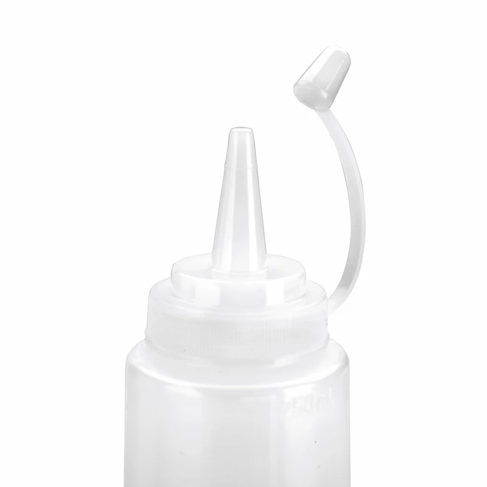 Ibili 773904 butelka do wyciskania 400 ml tworzywo sztuczne, biała, 400