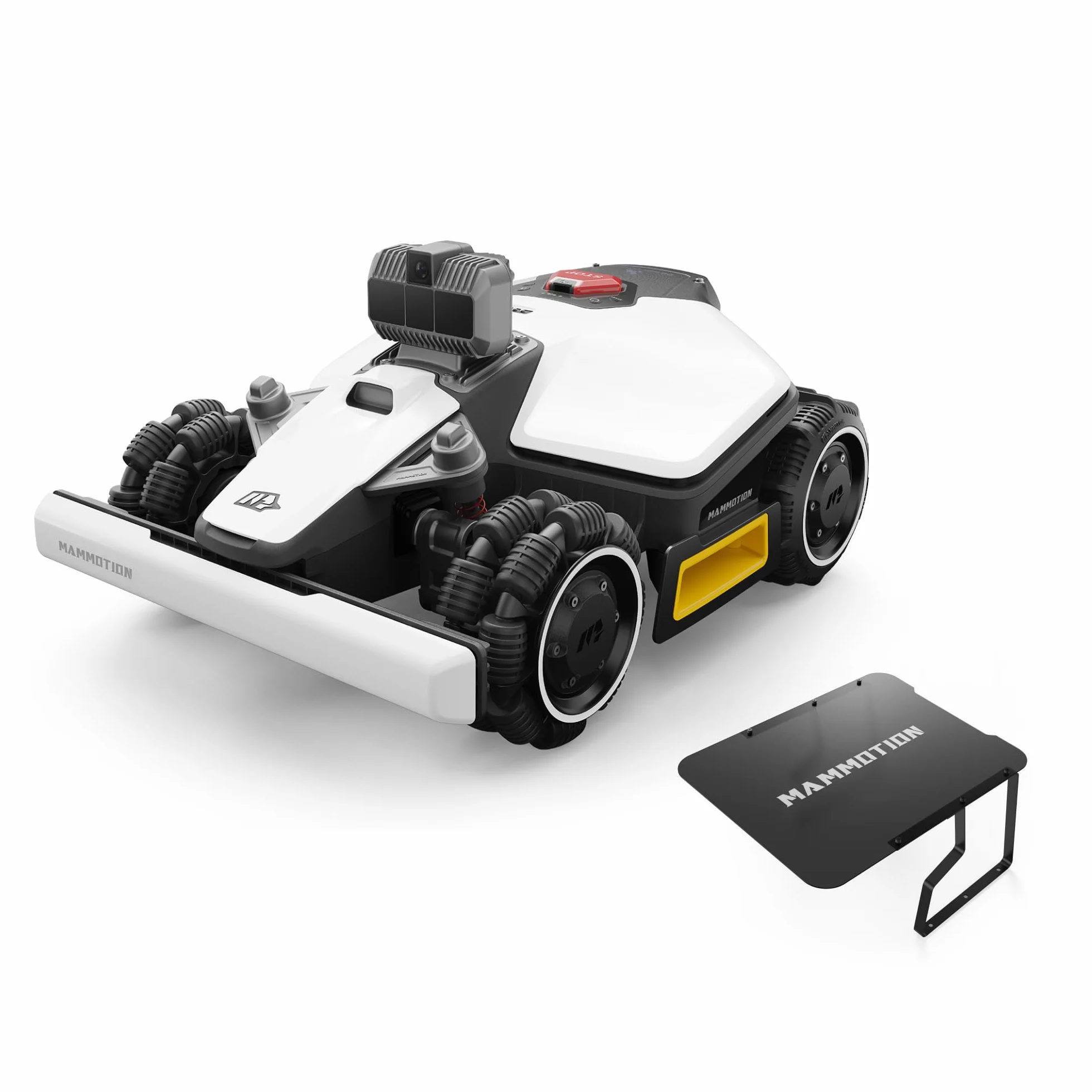 MAMMOTION LUBA mini AWD LiDAR – Bezprzewodowa kosiarka robotyczna z LiDAR 3D+Vision, bez anteny RTK, automatyczna mapowanie, zalecane do 1 500 m², moduł 4G, zdolność pokonywania spadków do 80 %