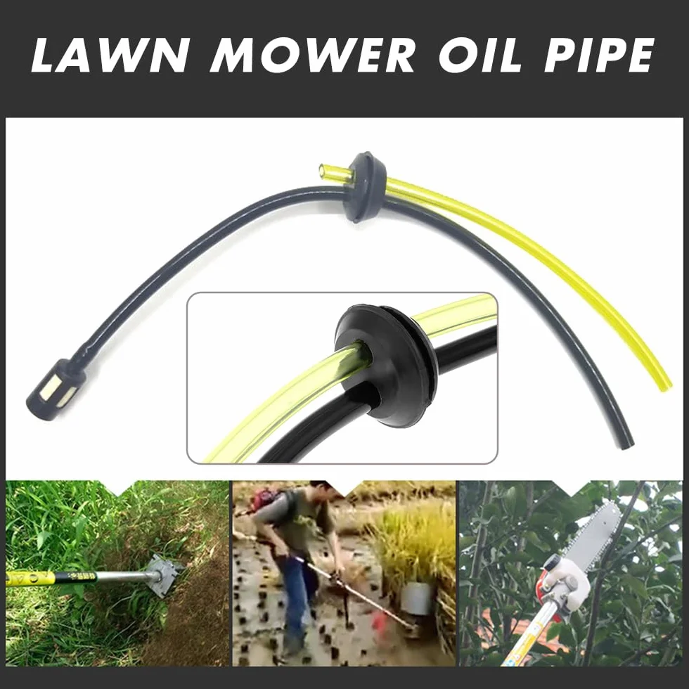 Zestaw 5 uniwersalnych filtrów paliwa do podkaszarek, trymerów, świdrów, nożyc do żywopłotu, kosiarki