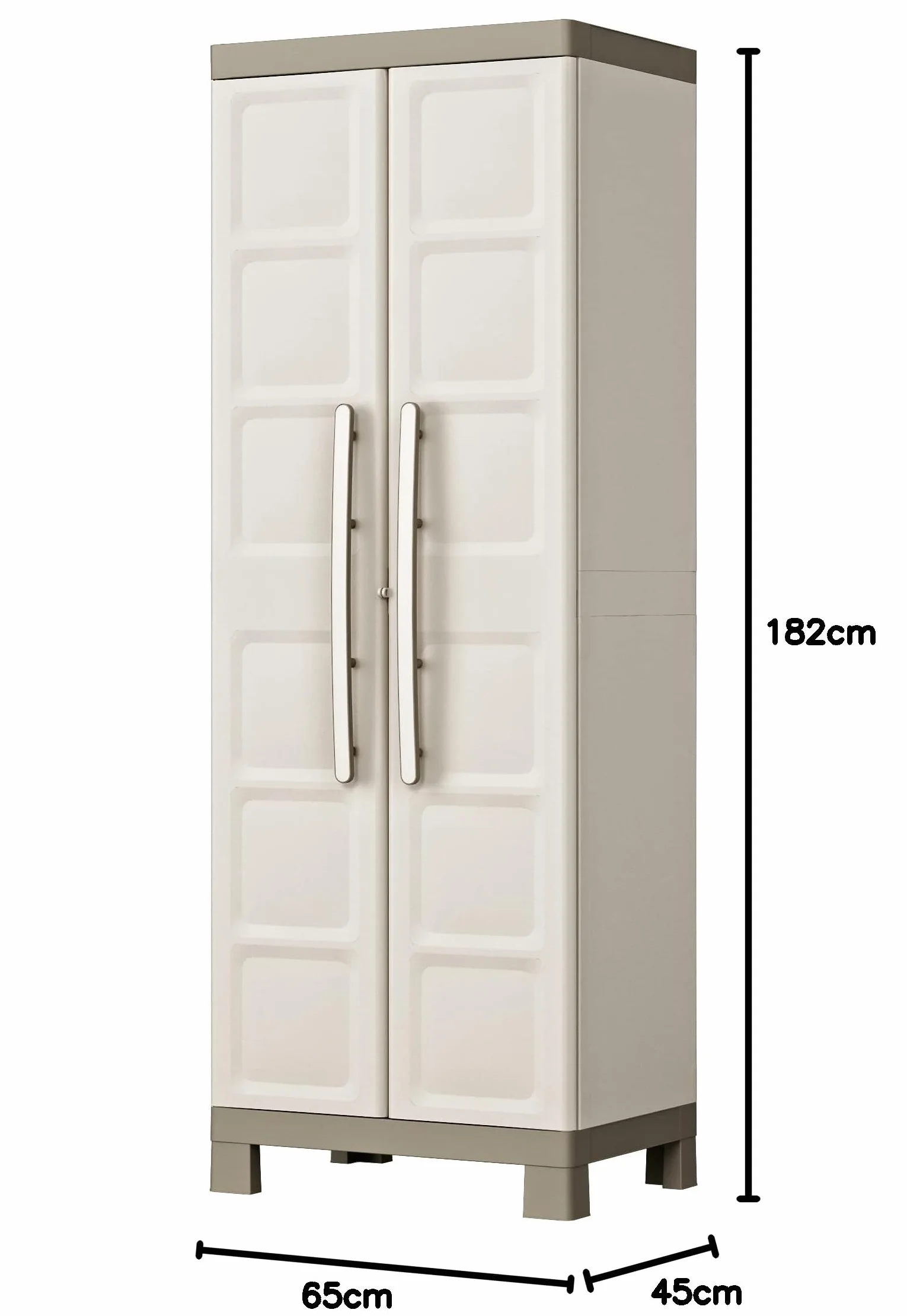 Keter Excellence Szafa, Beżowy, 45 x 65 x 182 cm