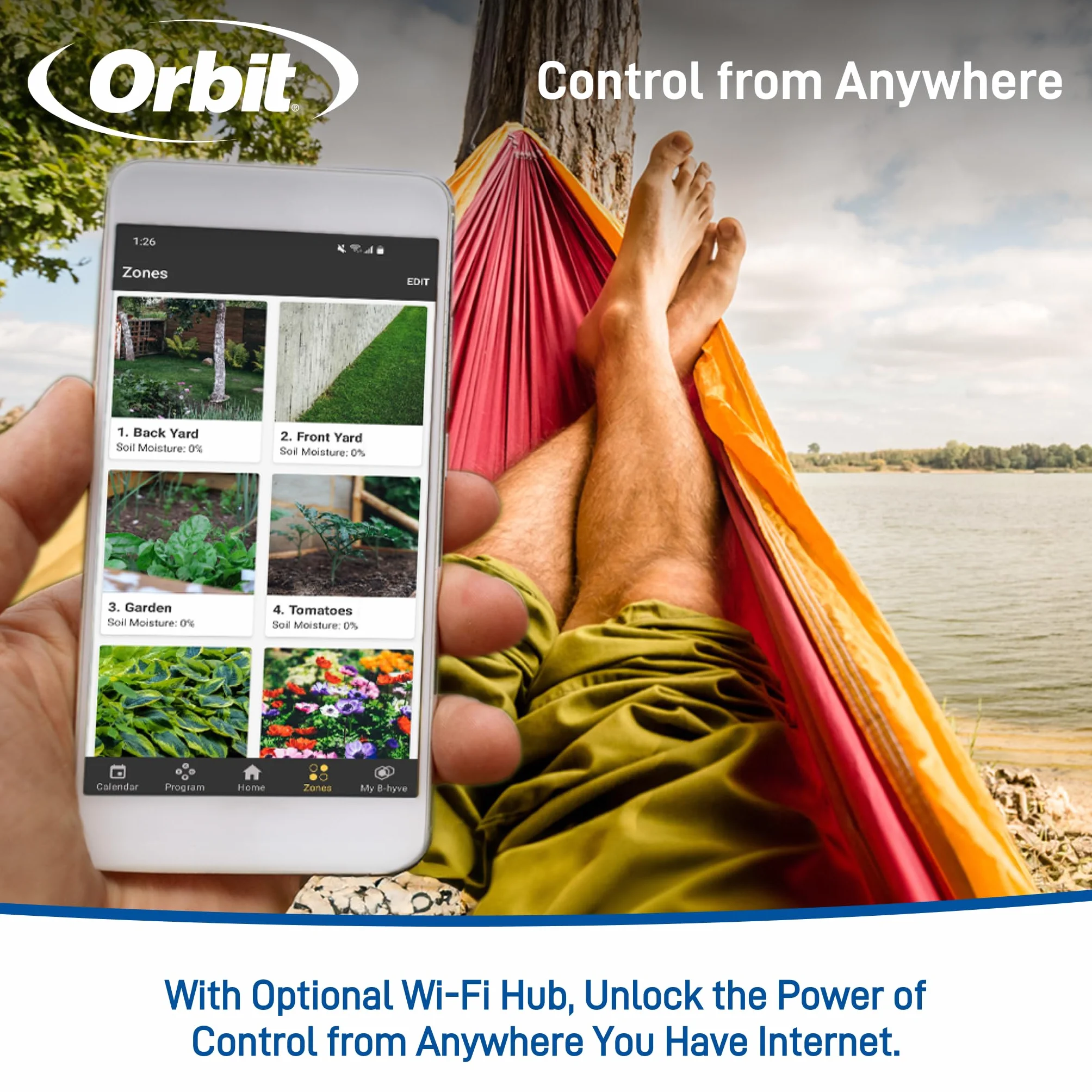 Orbit 90205Z B-hyve Gen 2 inteligentny timer nawadniania węża