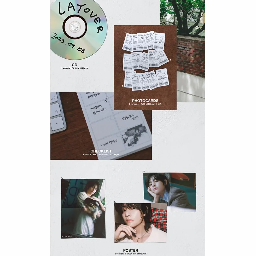 V BTS - Album Layover (wersja fioletowa)