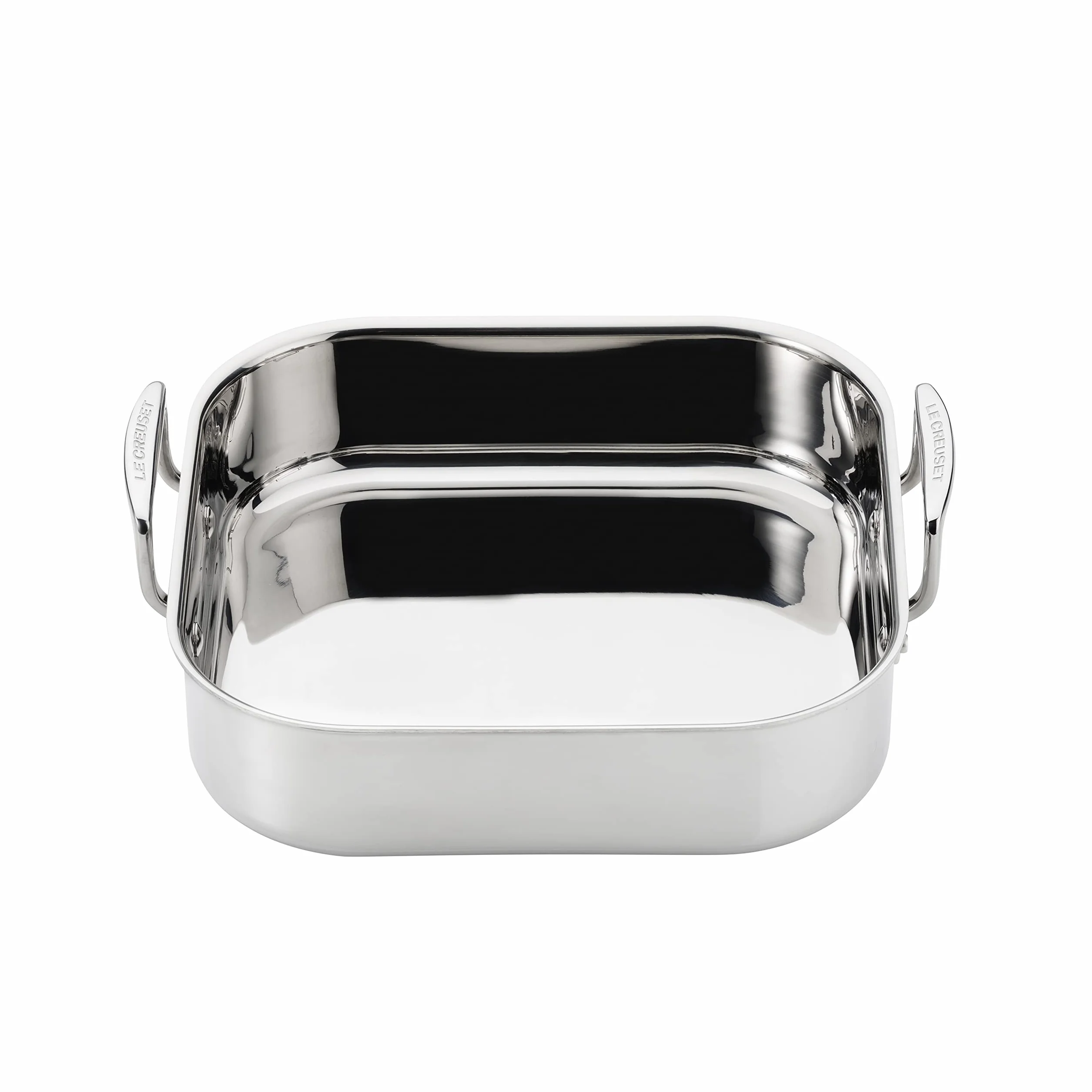 Le Creuset Kwadratowa brytfanna ze stali nierdzewnej 3-ply, 26 x 26 cm, 961060260000