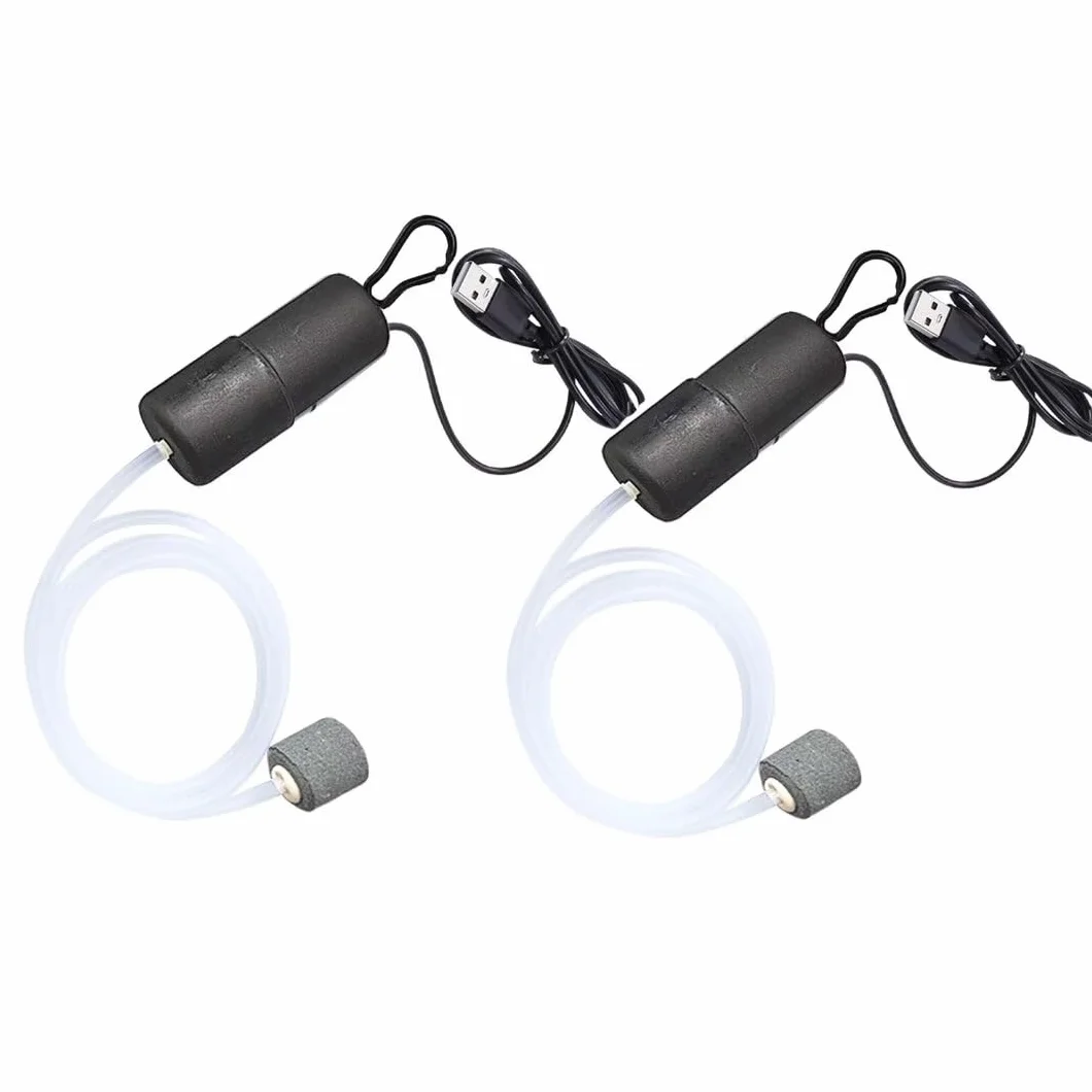 Mini USB Pompa Powietrza do Akwarium z Kamieniem Powietrznym