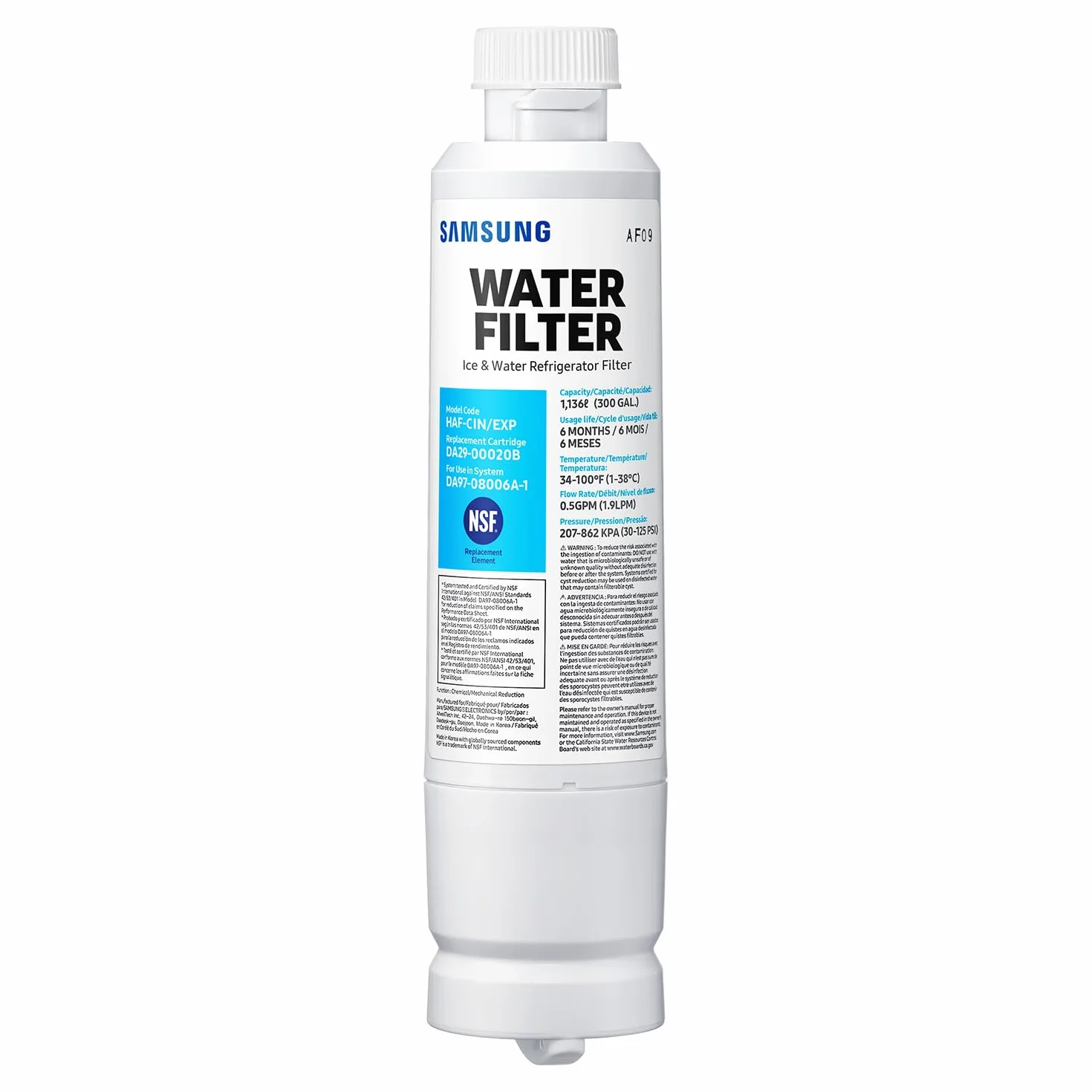 Samsung Da29-00020B Filtr Wody do Lodówki, 24 sztuki