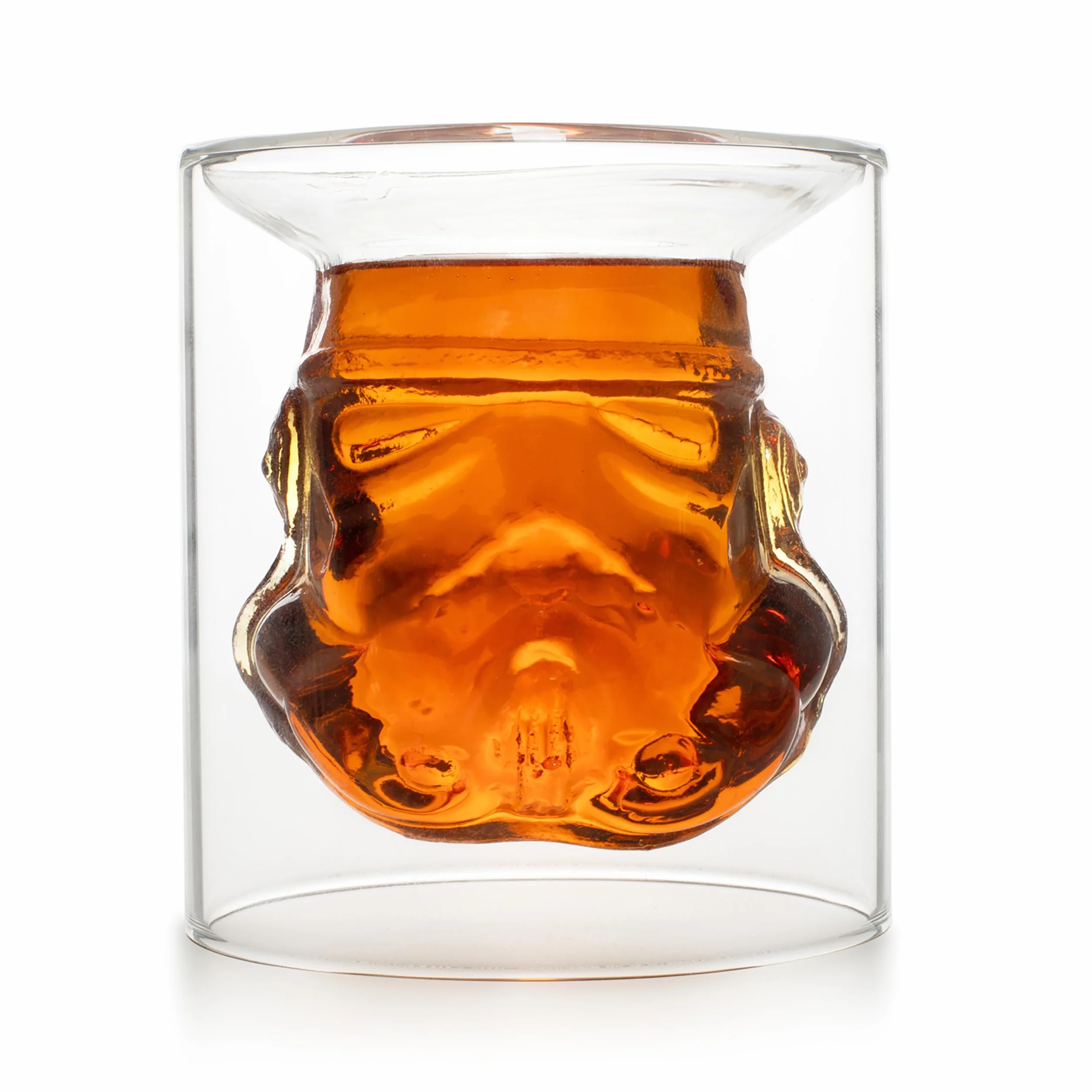 Oryginalna odwrócona szklanka do whisky, przezroczysta, do whisky, burbonu i szkockiej, 150 ml, idealna szklanka do whisky, szklanka do rumu, prezent dla mężczyzn - ThumbsUp!