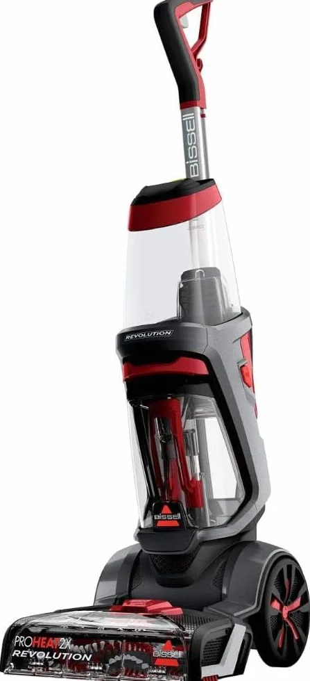BISSELL ProHeat 2x Revolution, odkurzacz do dywanów, profesjonalny rezultat, usuwa brud i głębokie plamy, mocny silnik 800 W, zbiornik 3,7 l, do dywanów, schodów i tapicerki, 1858N