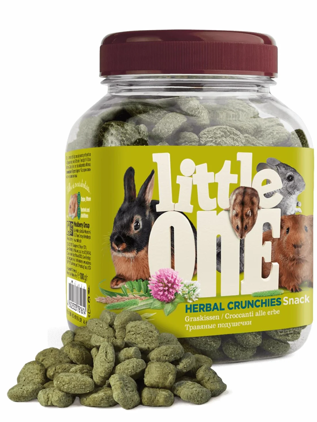 Little One Snack "Poduszka z trawy" w puszce, 100 g