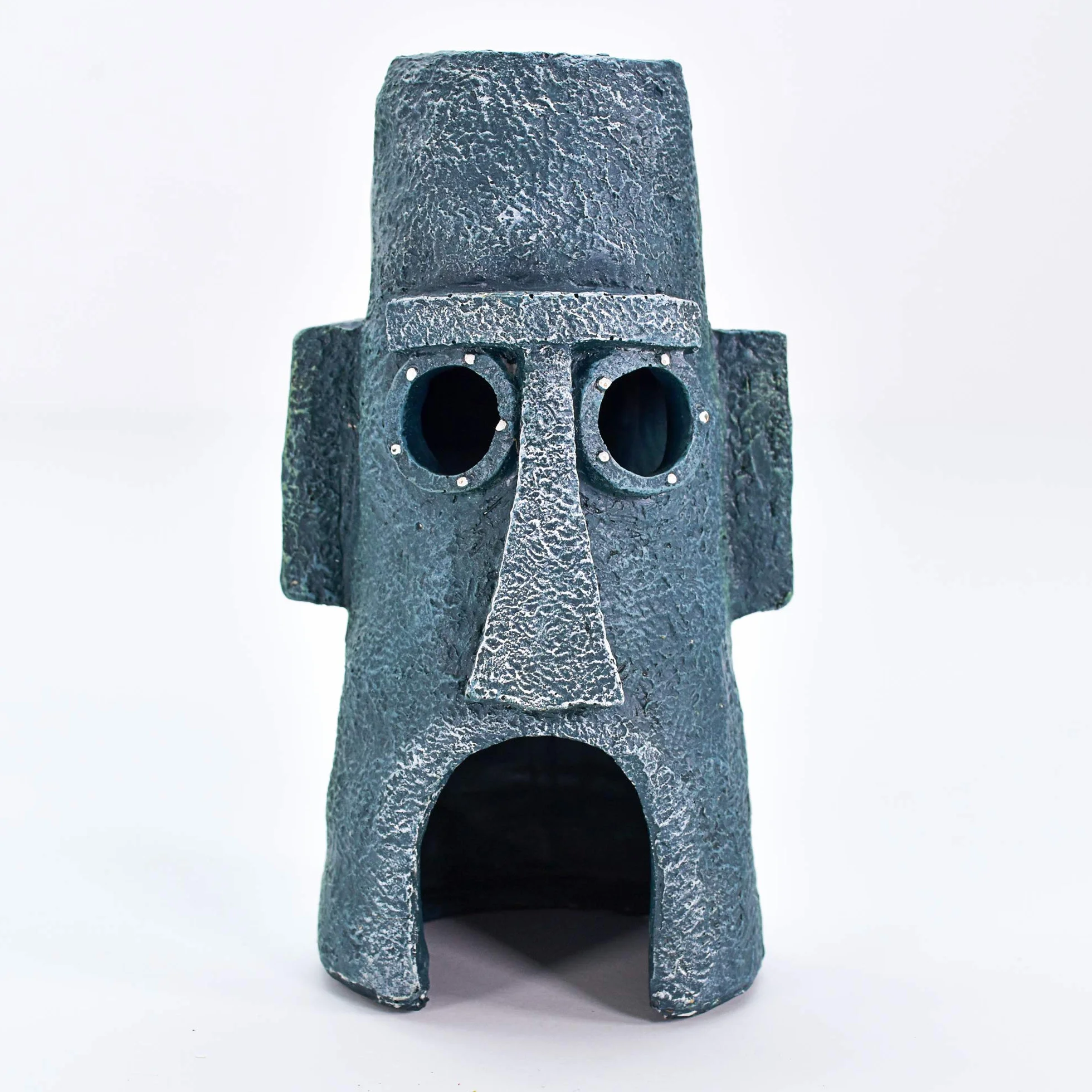Penn-Plax Figurka z żywicy Spongebob Squarepants® Dekoracje do akwarium Ananas Skalmar Home Crusty Krab