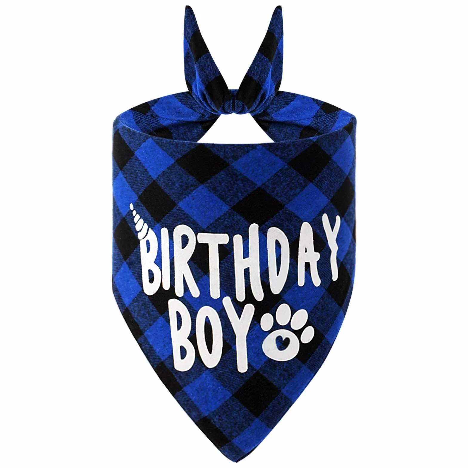 Bandana urodzinowa dla psa 71 cm trójkątna śliniak dekoracje urodzinowe