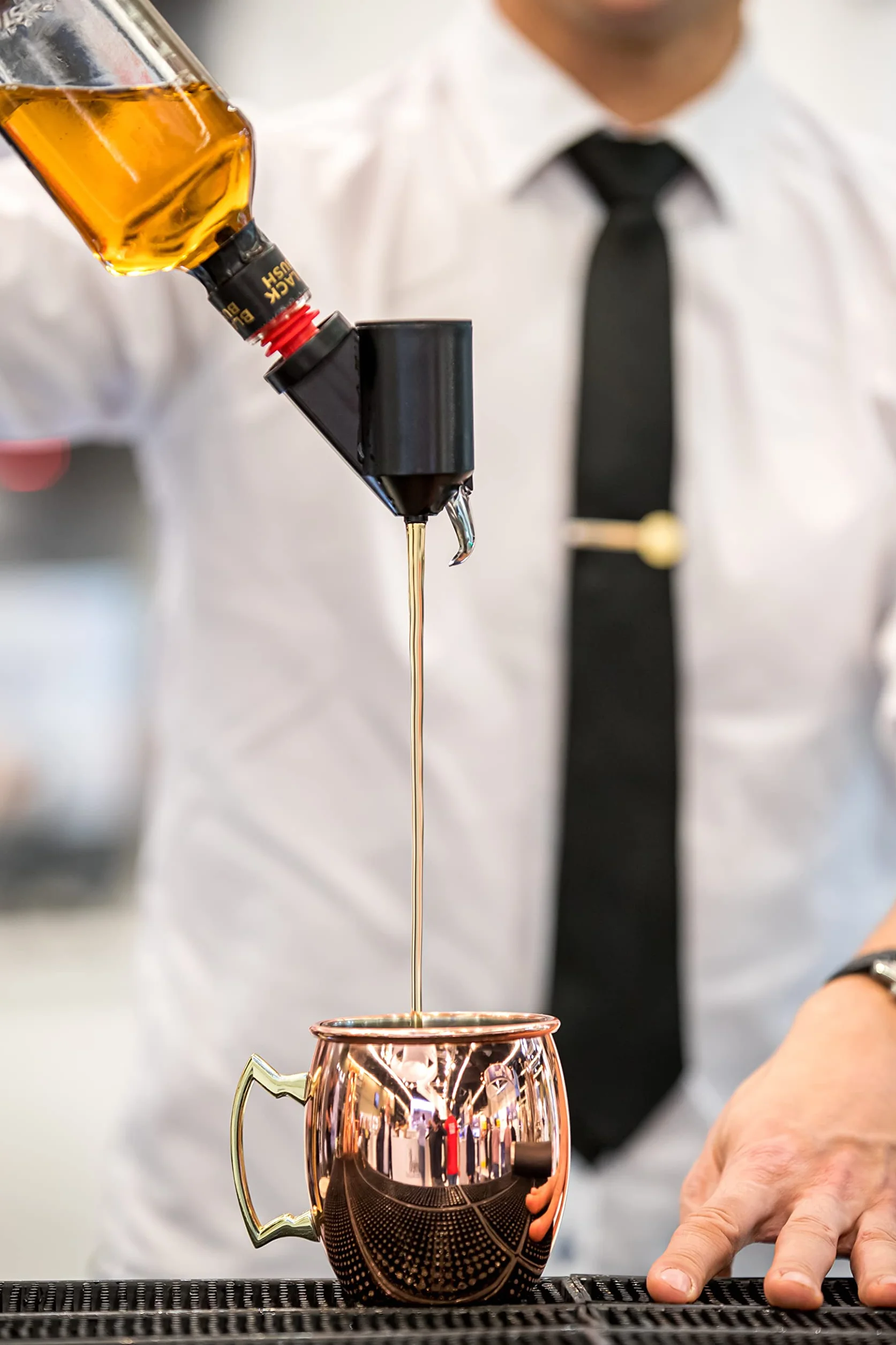 Bottle Master 3000-4,0 cl. = 40 ml. - Seryjny dozownik do butelek 0,5-1,5 l - czarny