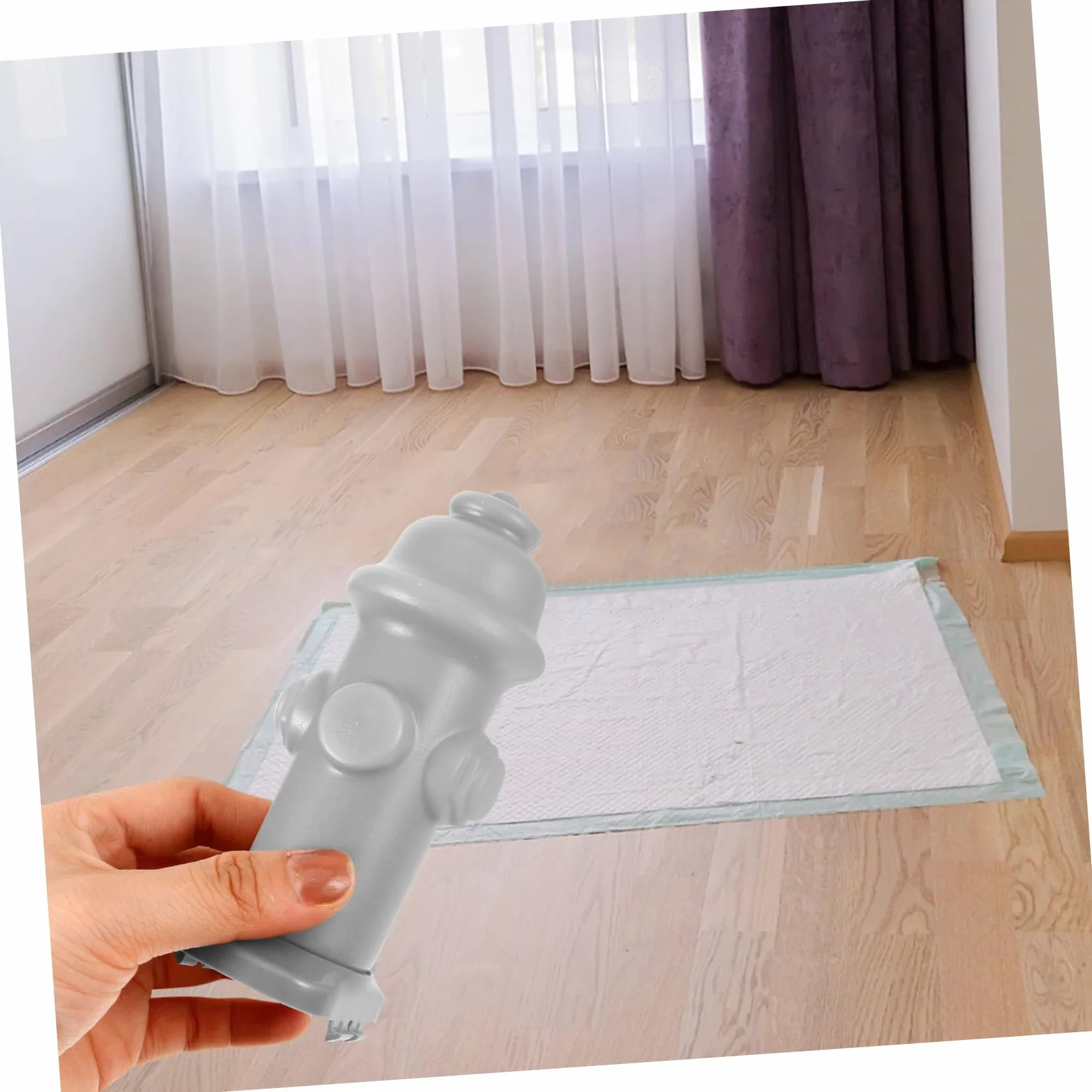 Kolumna Do Nauki Sikania dla Szczeniąt Plastikowy Słupek Toalety Łatwy Montaż Czyszczenie