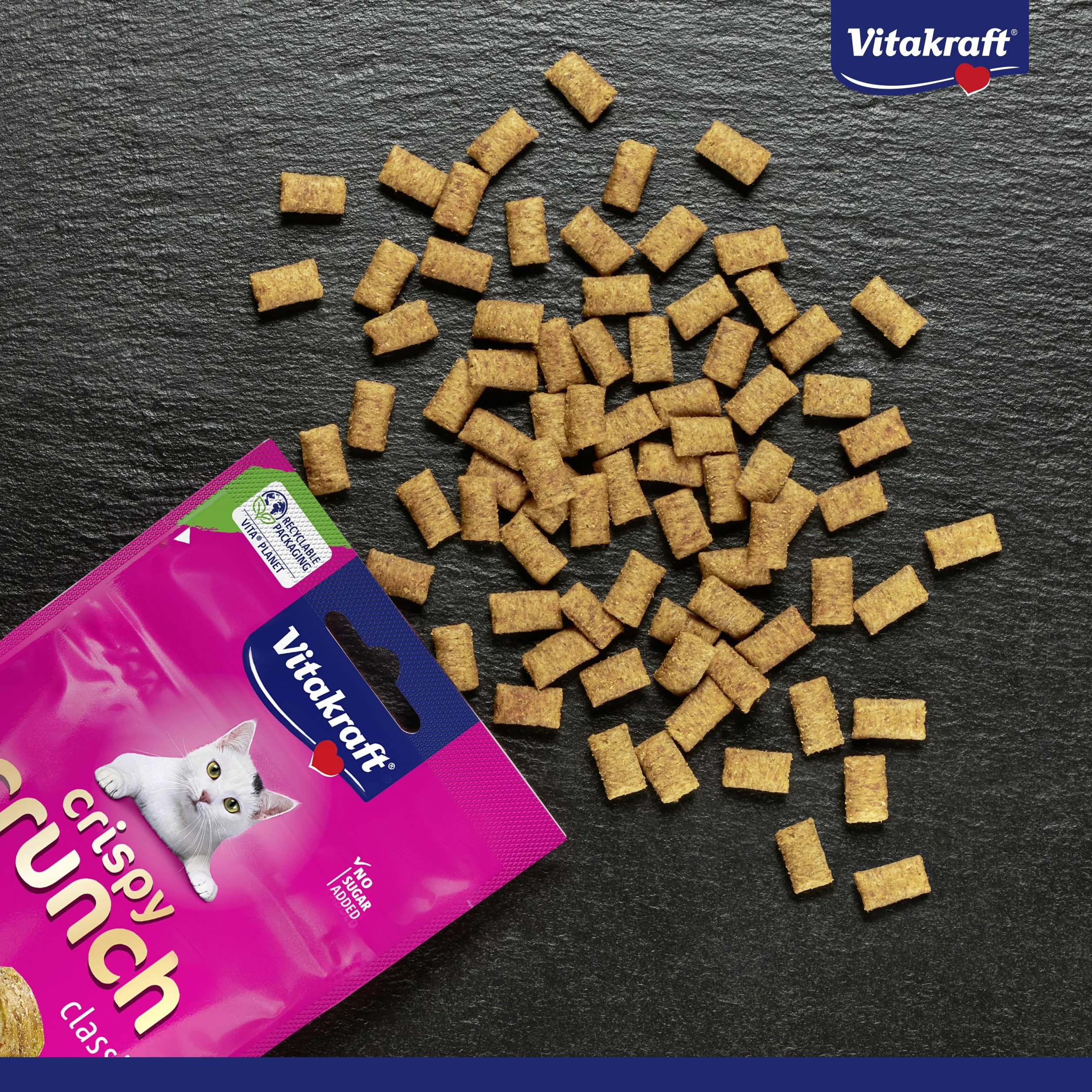 Vitakraft Przekąska dla kota Crispy Crunch drób 60 g