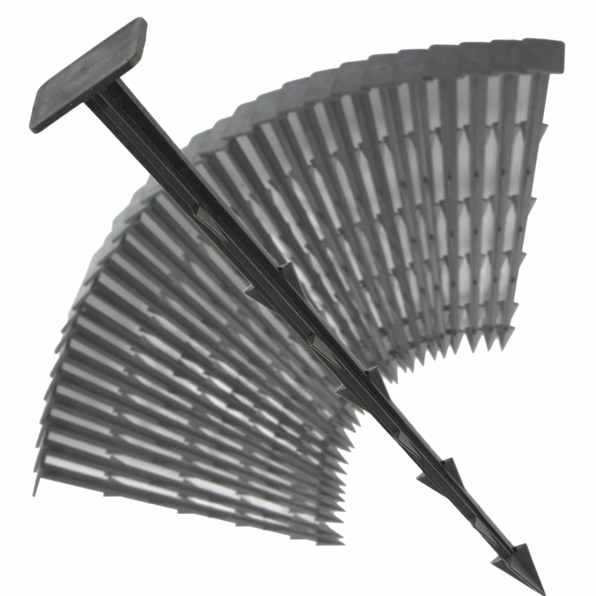 Kołki do Agrotkaniny 20 cm Szpilki Do Mocowania Agrowłókniny Kołki PCV Solidne Mocujące Kotwy do Folii, Siatek, Włókien 100 sztuk