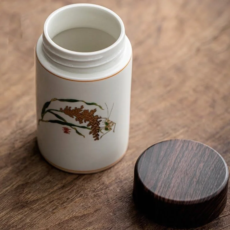 Pojemniki na cukier do herbaty Ceramiczne uszczelnione puszki na herbatę Czarna herbata Zielona herbata Pojemnik Mini małe Kung Fu zestaw do herbaty Akcesoria Kreatywne puszki kuchenne Puszki kuchenne