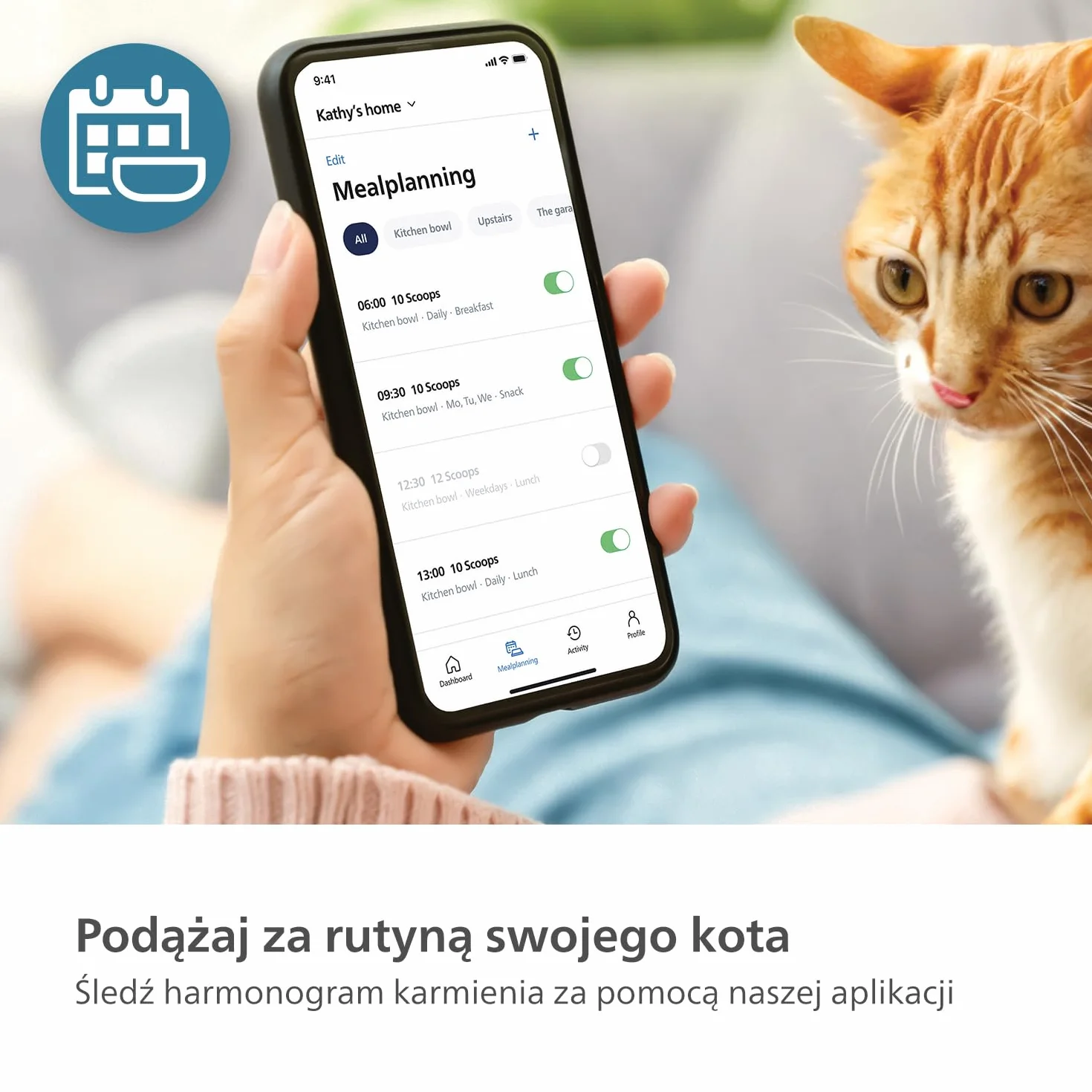 Philips Inteligentny Podajnik Karmy Dla Zwierząt z Kamerą PAW5320/02