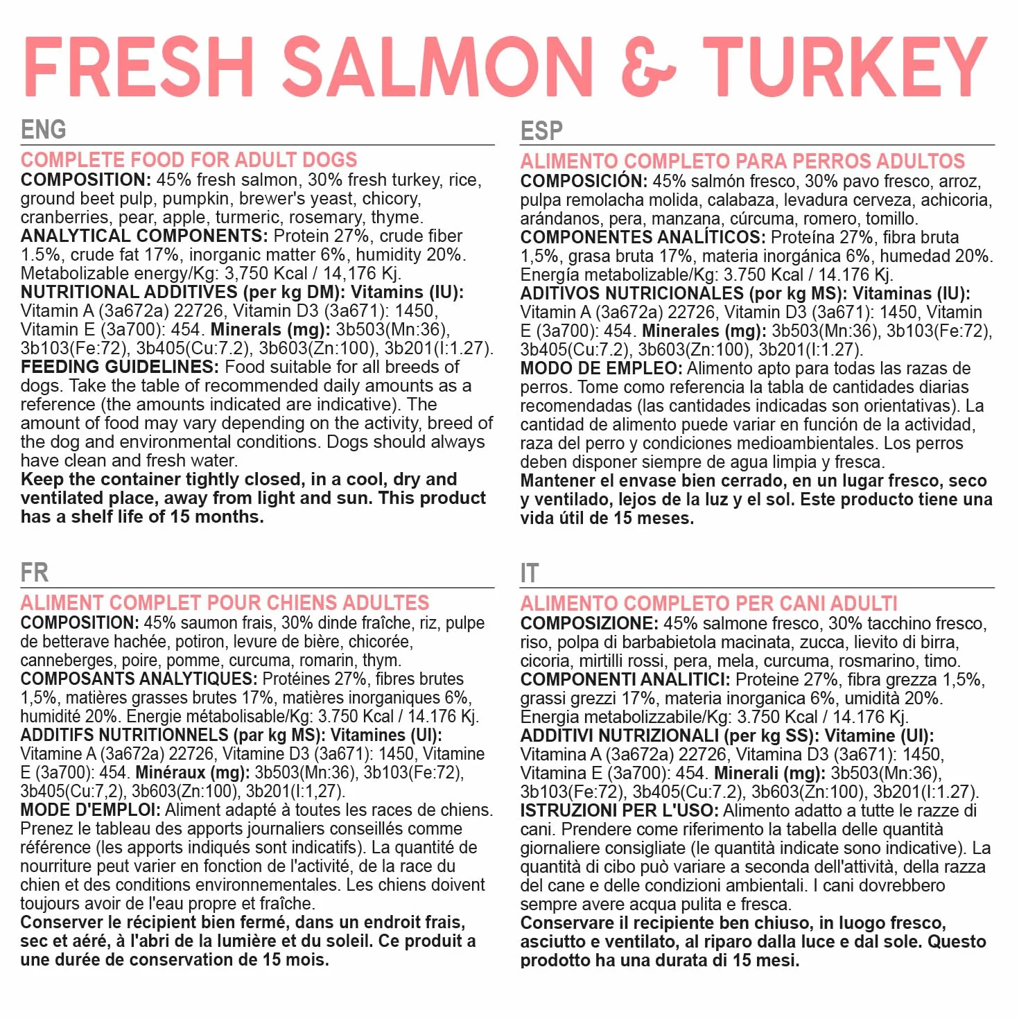 Arquivet Fresh Lachs & Türkei 10 kg karma półwilgotna z łososiem i indykiem