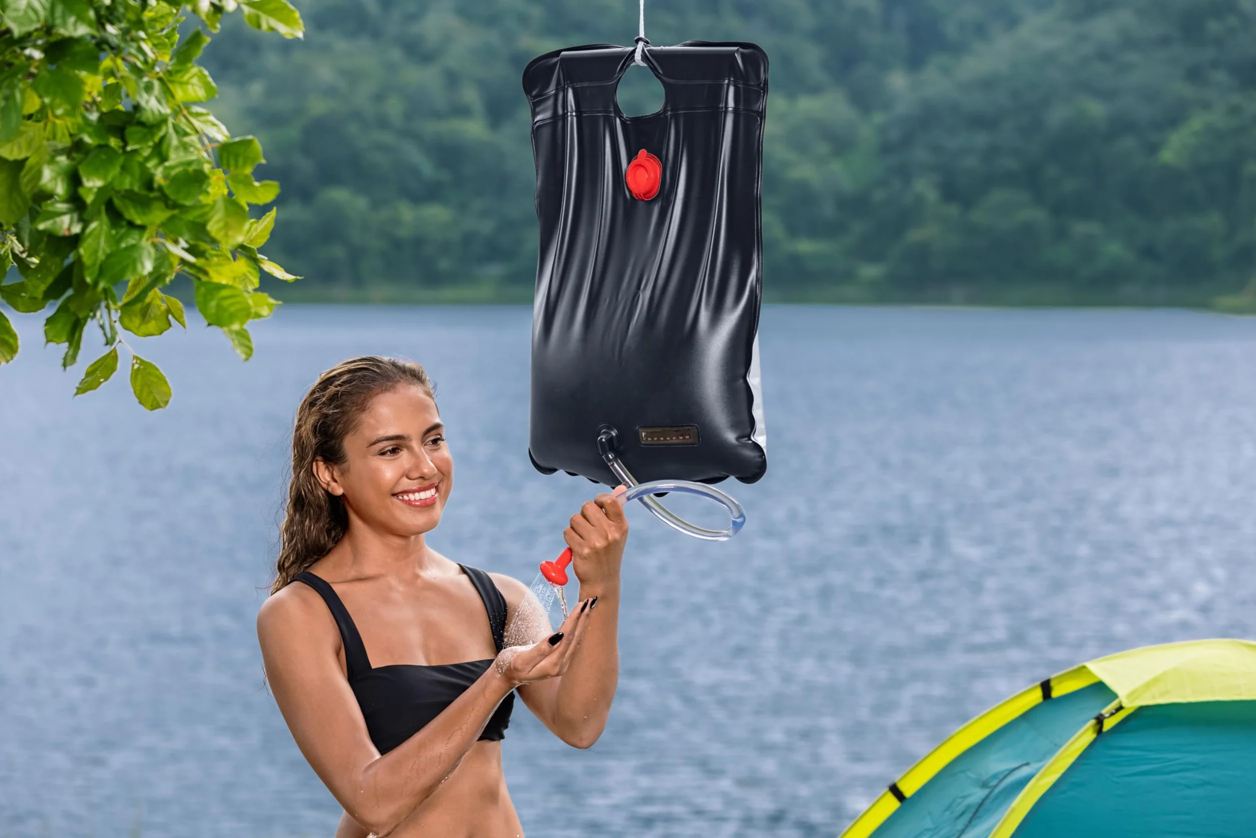 Bestway Solar-Pro prysznic solarny ze wskaźnikiem temperatury 41 x 58 cm