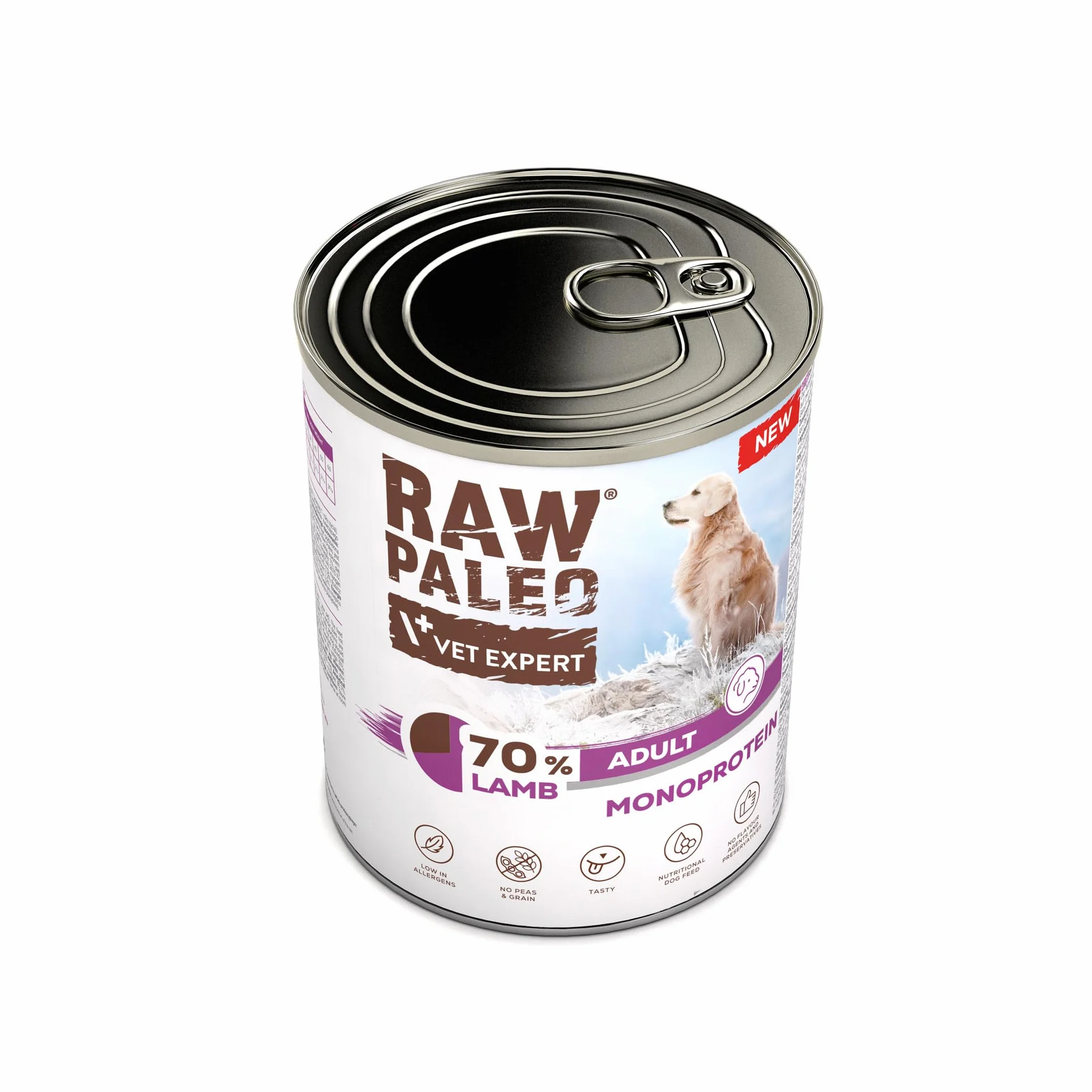 Mokra karma dla psów dorosłych monoproteina z jagnięciną ADULT DOG LAMB 6x800g