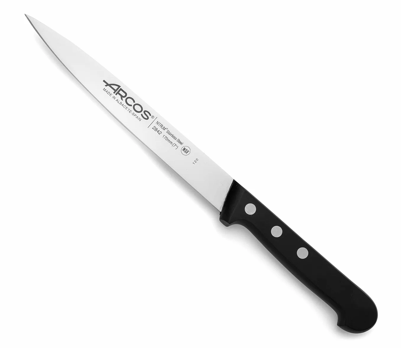 Arcos uniwersalny nóż do filetu, ostrze 170 mm, elastyczny (zestaw)