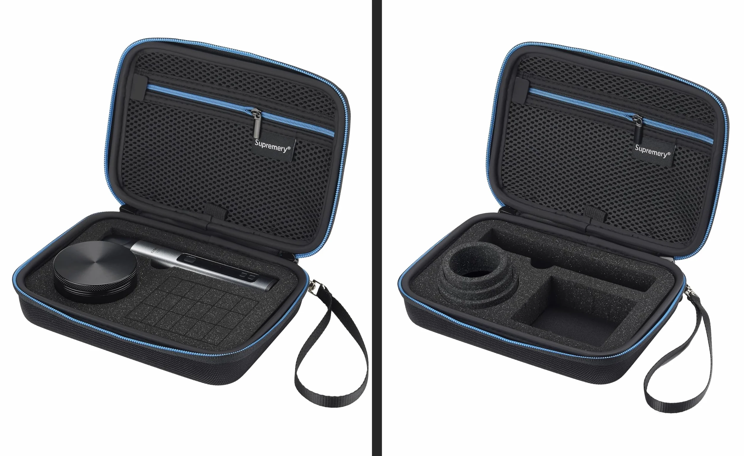 Etui ochronne Supremery kompatybilne z akcesorium do parownika Xmax V3 Pro Vaporizer, czarno-niebieskie
