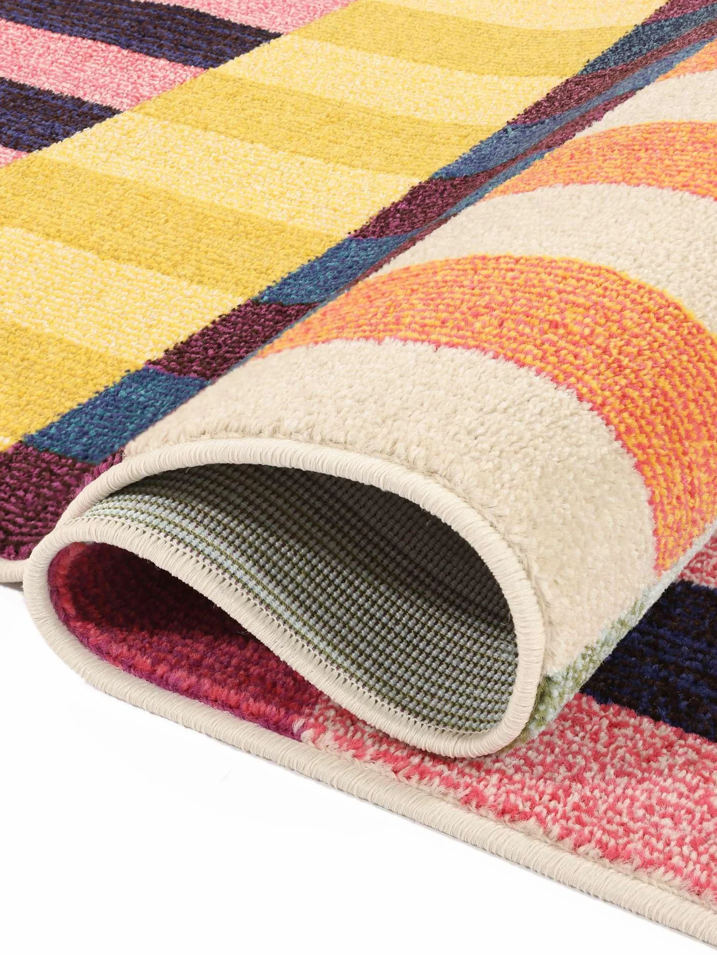 RugVista Flor, Dywan, Nowoczesne, 140 x 200 cm, Prostokąt, Wysoki, Pokój dzienny, Sypialnia, Kuchnia, Czyścić wyłącznie chemicznie, Wielobarwność