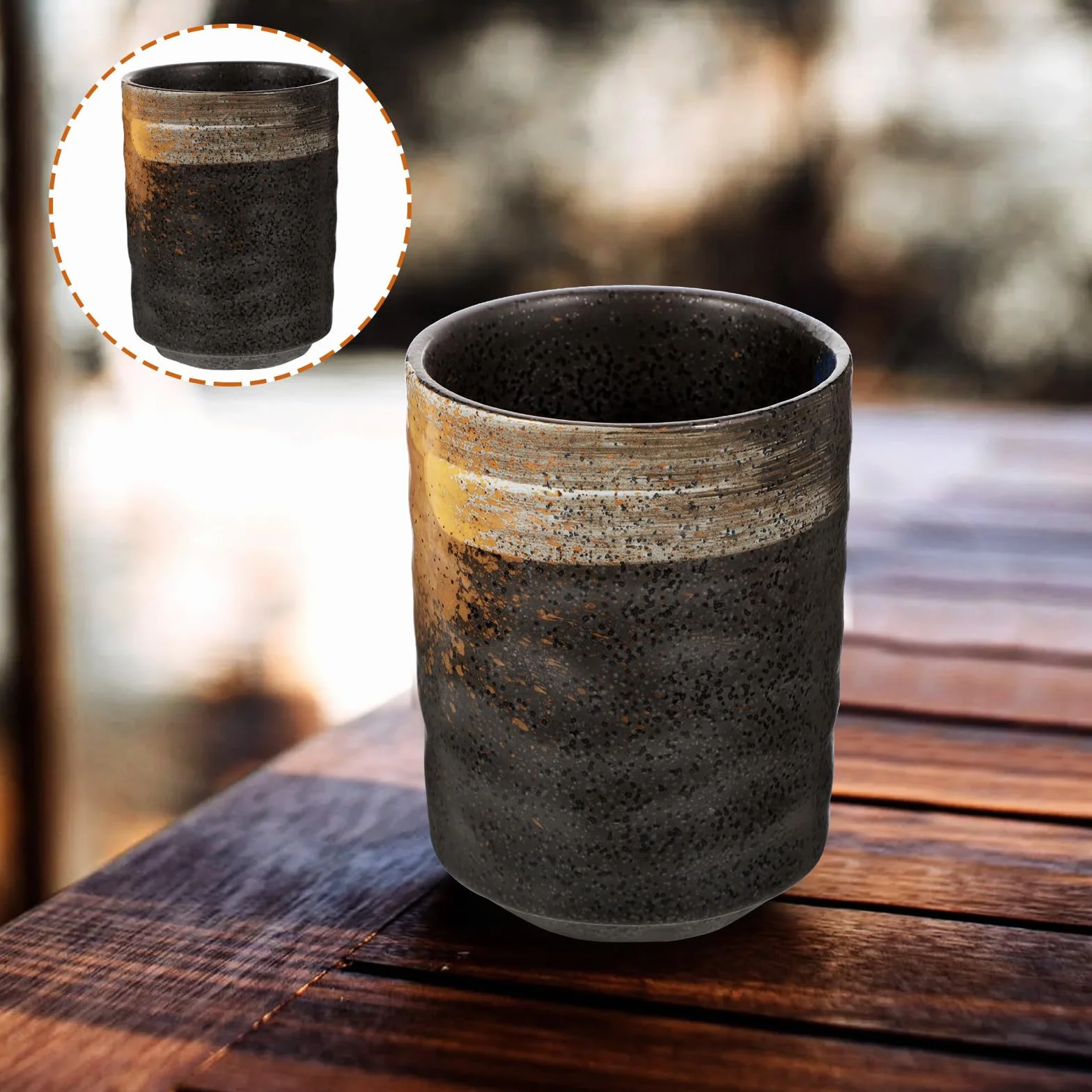 PRETYZOOM Japońska filiżanka do herbaty Matcha, ceramiczny kubek Matcha, ceramiczny, zestaw do serwowania sake, japoński zestaw sake, kubek Yerba mate, porcelanowy kubek do kawy, filiżanka do kawy